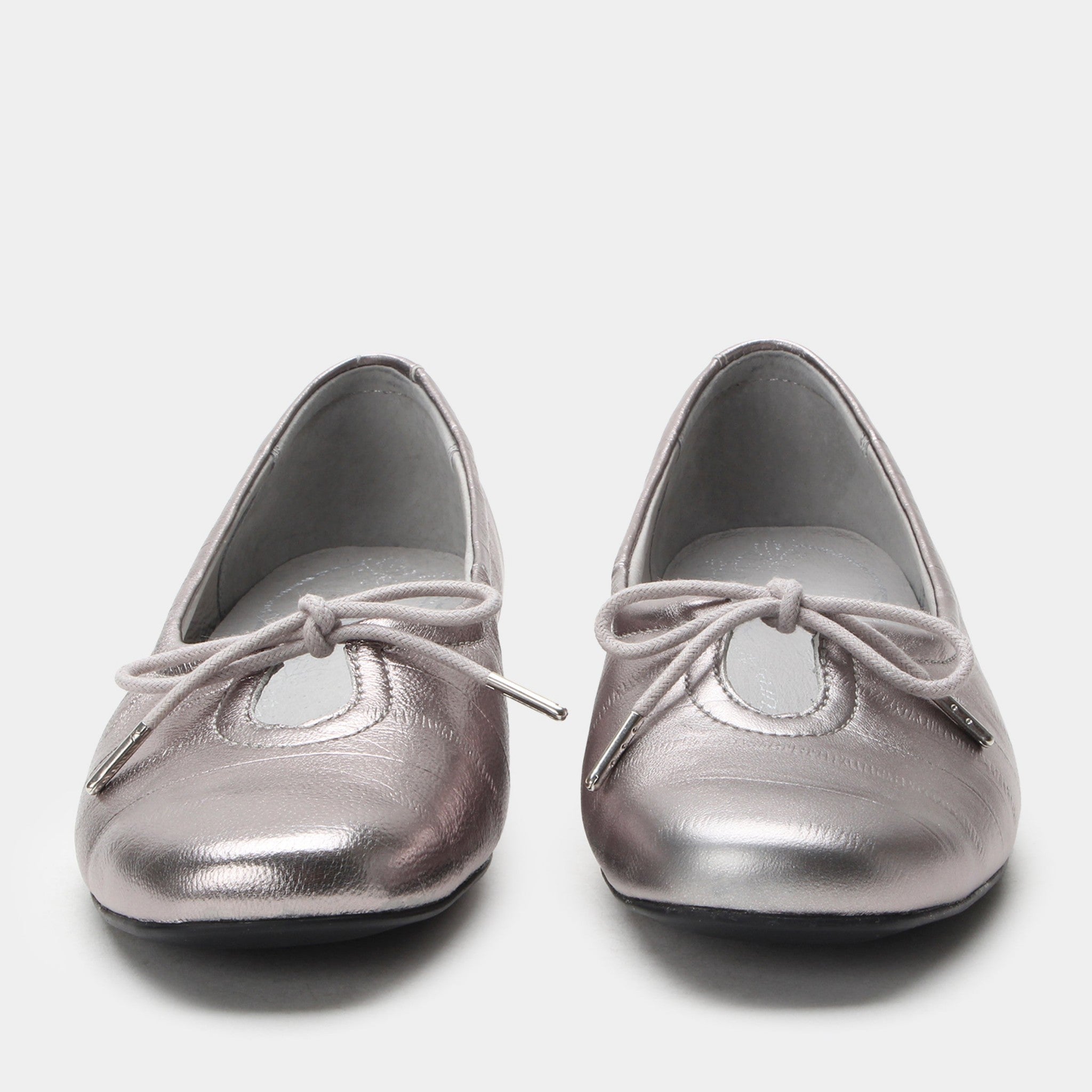 Alegria Leilah Comfort Arch Support Women's Ballet Flat - Platinum - 6