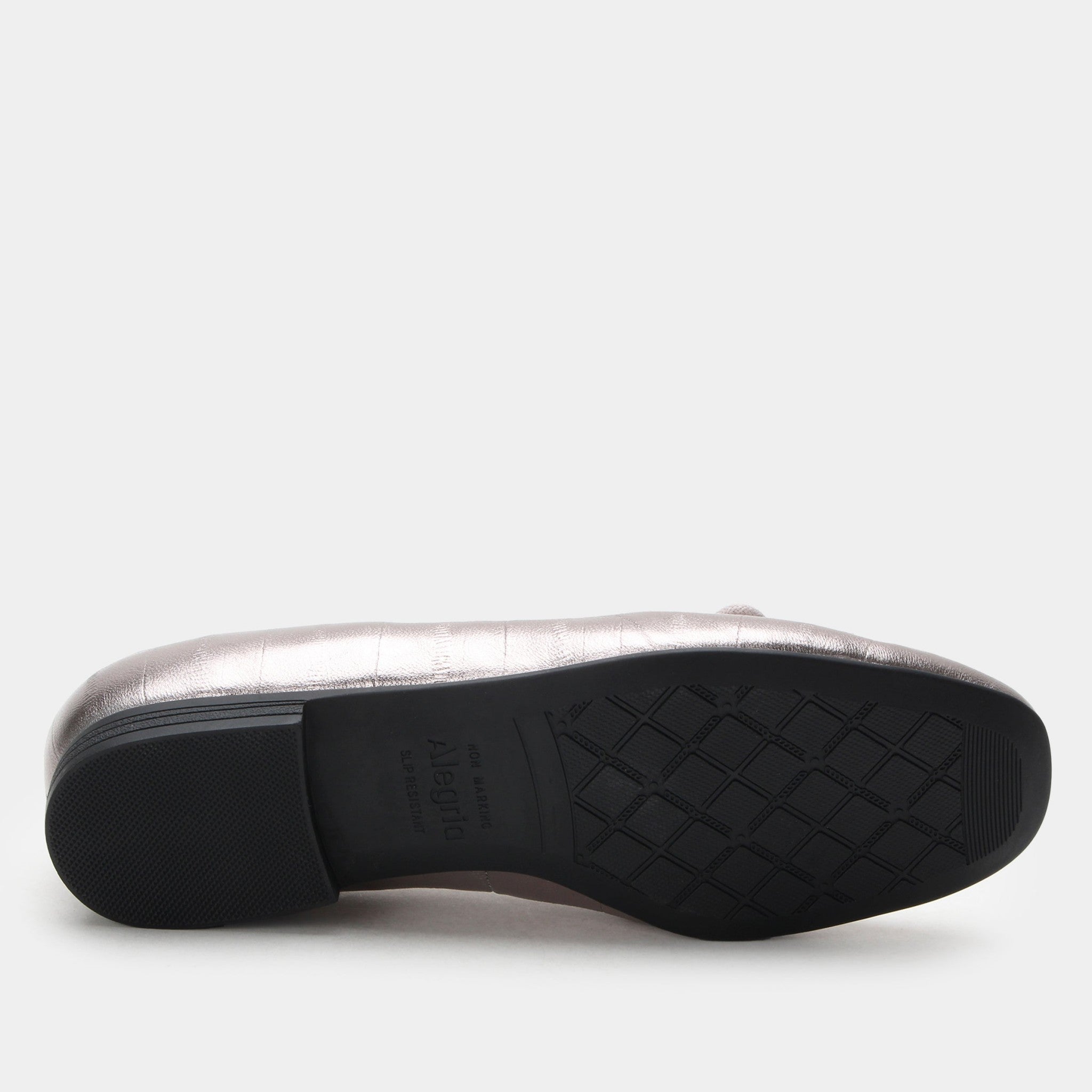 Alegria Leilah Comfort Arch Support Women's Ballet Flat - Platinum - 7