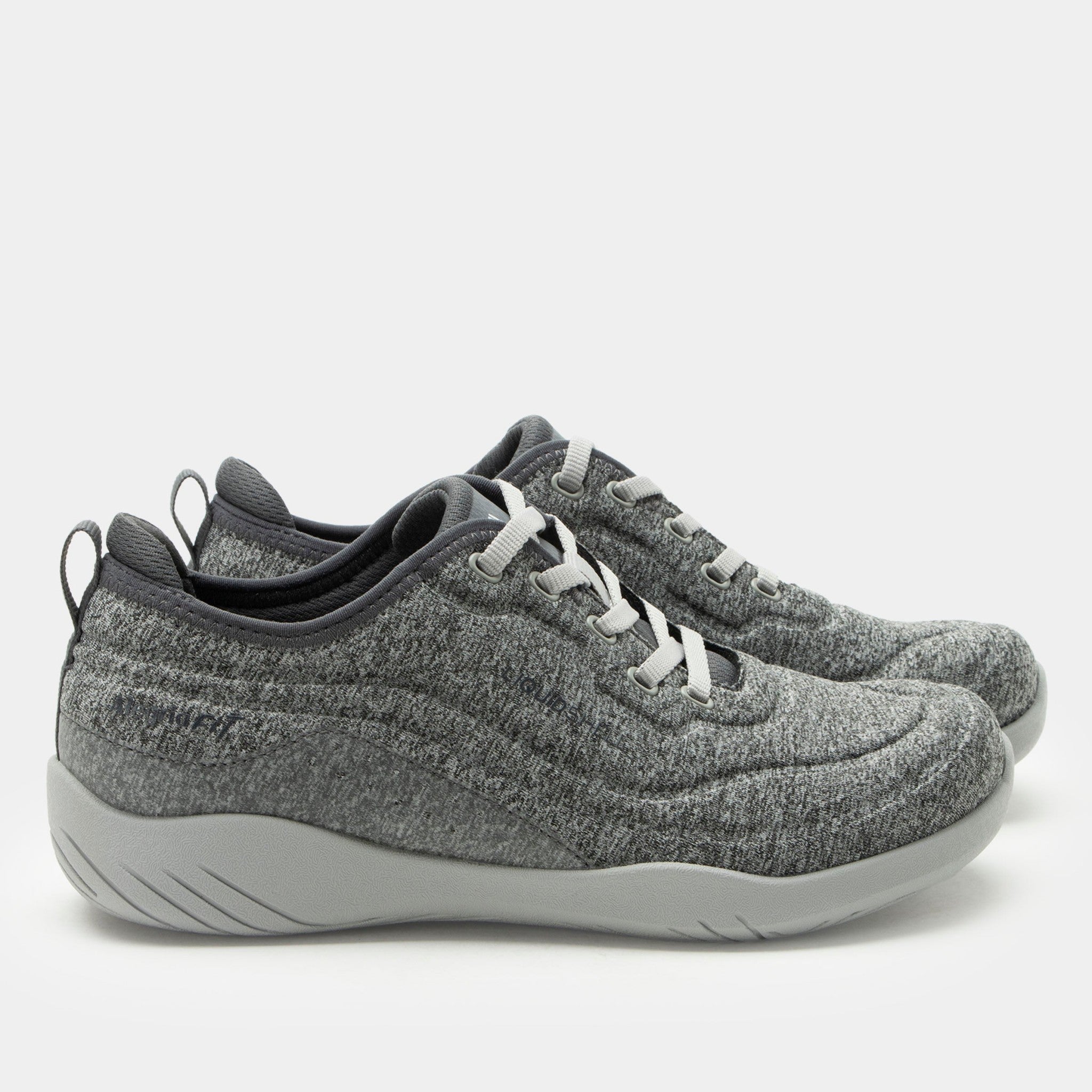 Alegria Liber8 Ergo Flo Lite Comfort Arch Support Women's Sneaker - Static Grey - 3