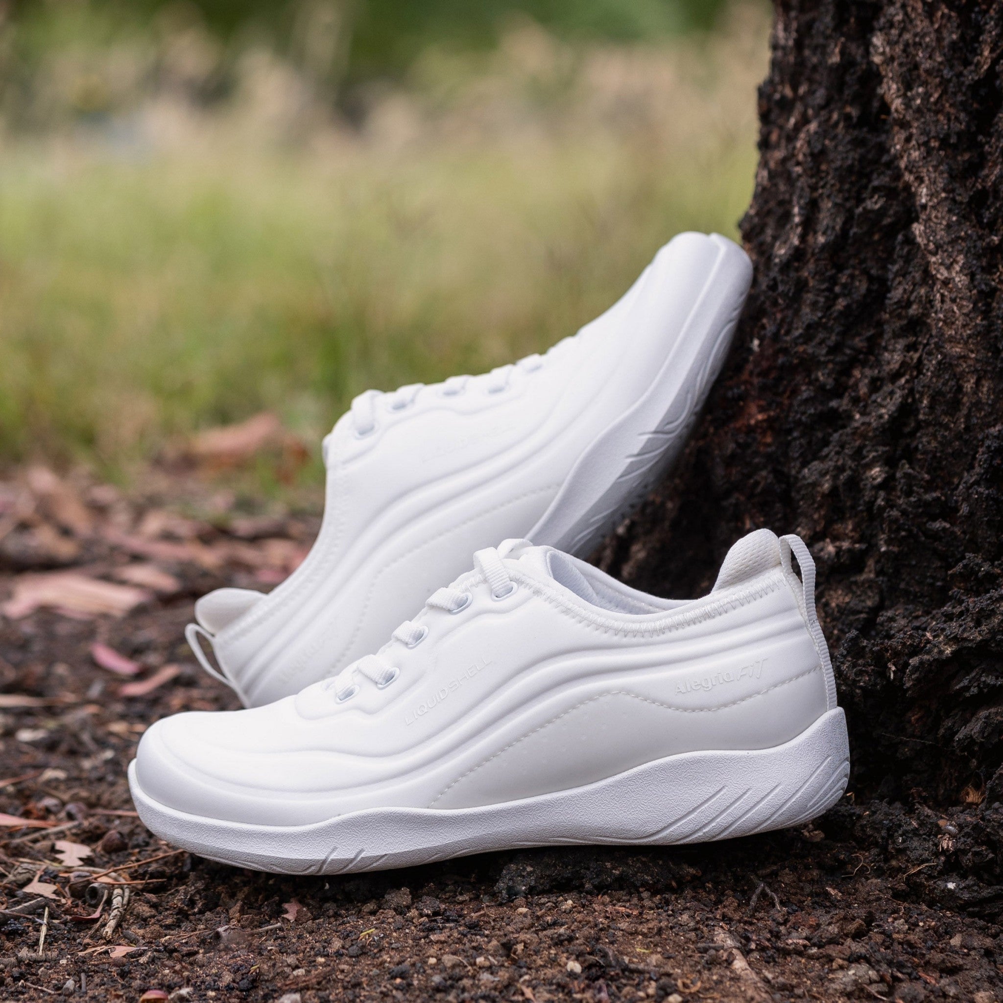 Alegria Liber8 Ergo Flo Lite Comfort Arch Support Women's Sneaker - White - 2