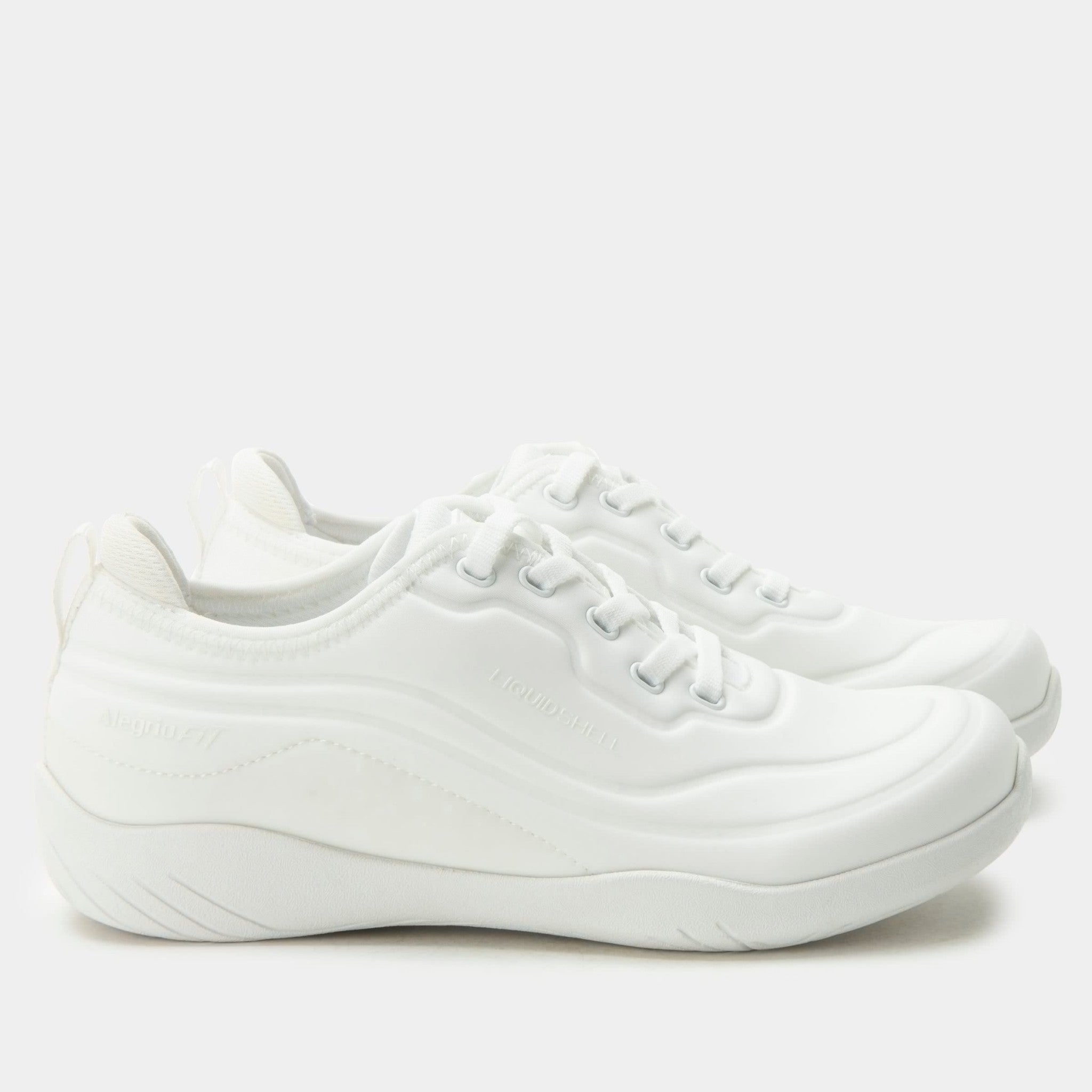 Alegria Liber8 Ergo Flo Lite Comfort Arch Support Women's Sneaker - White - 3