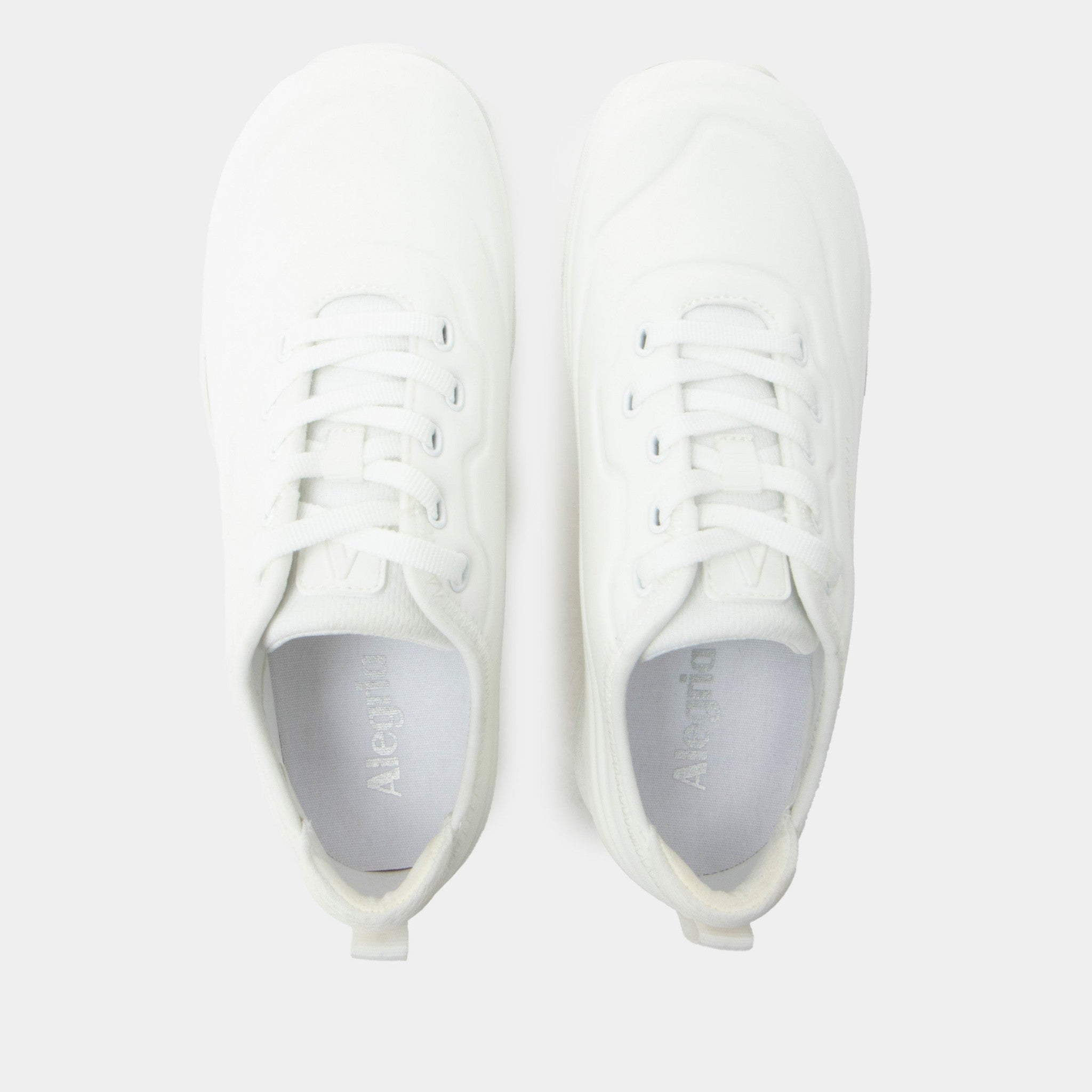 Alegria Liber8 Ergo Flo Lite Comfort Arch Support Women's Sneaker - White - 5