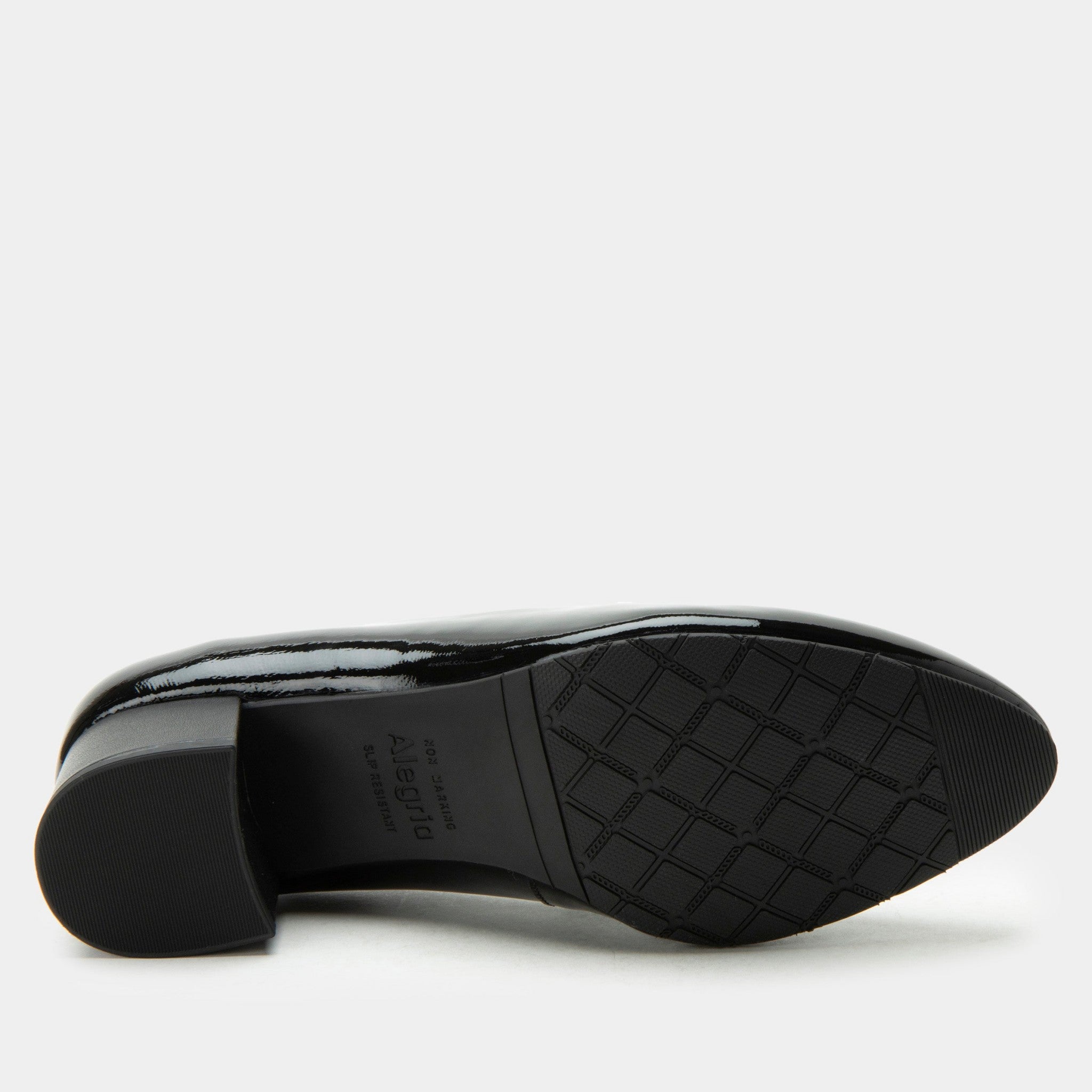 Alegria Lisah Comfort Arch Support Women's Dress Heel - Black Patent - 7