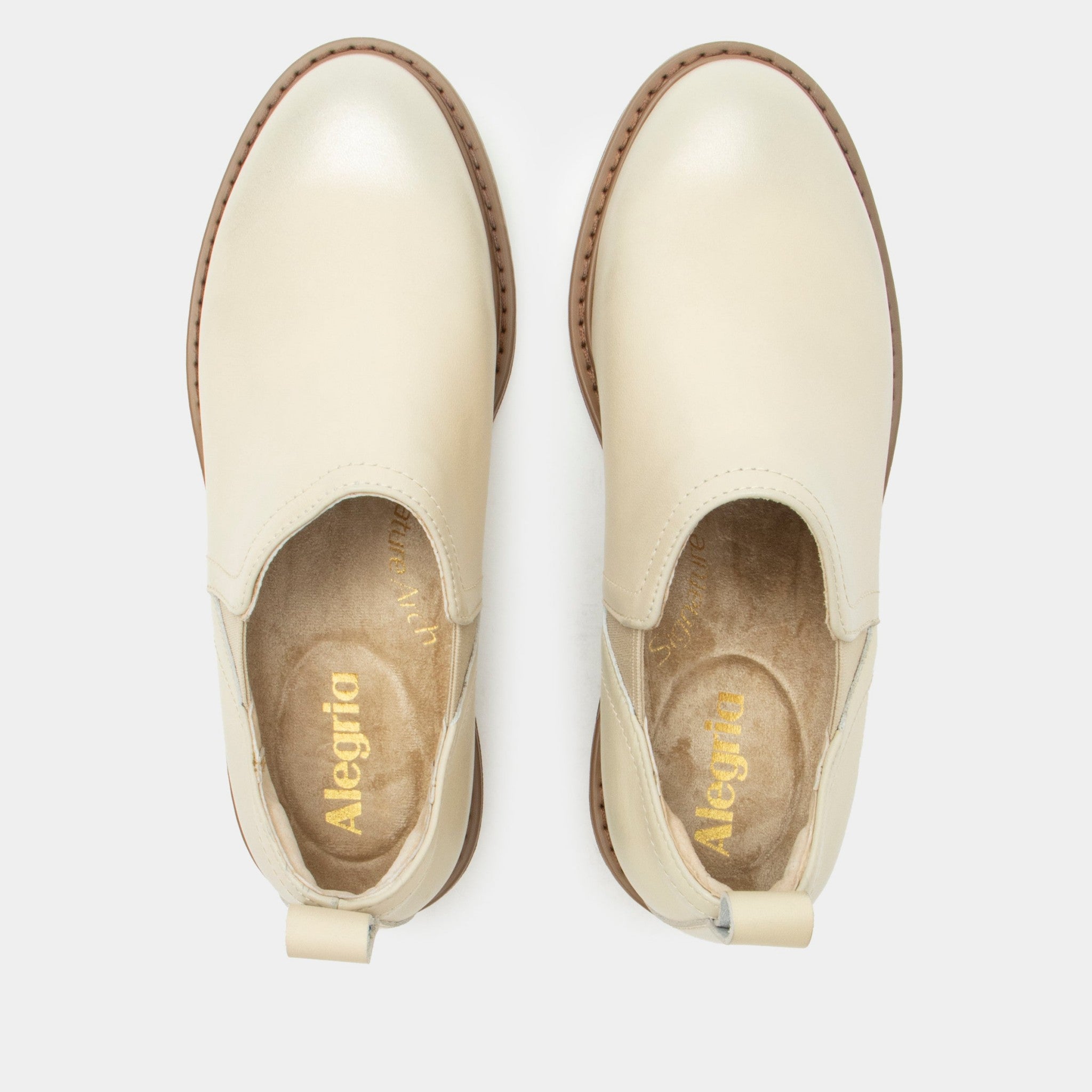 Alegria Merle Comfort Signature Arch Support Women's Bootie - Gold Cream - 5