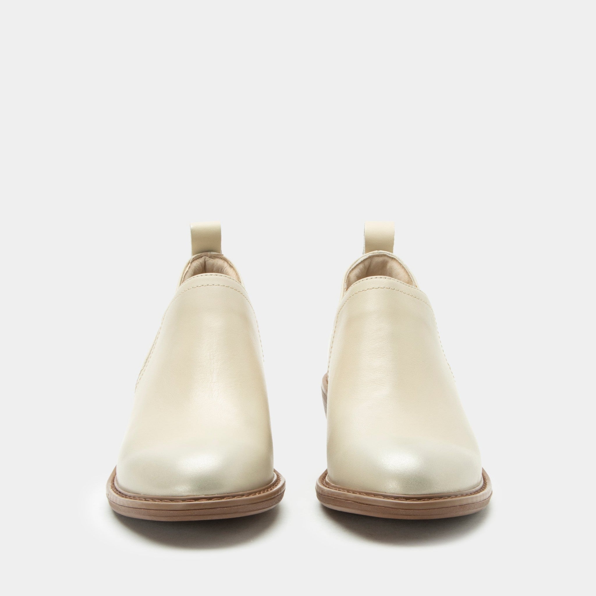 Alegria Merle Comfort Signature Arch Support Women's Bootie - Gold Cream - 6