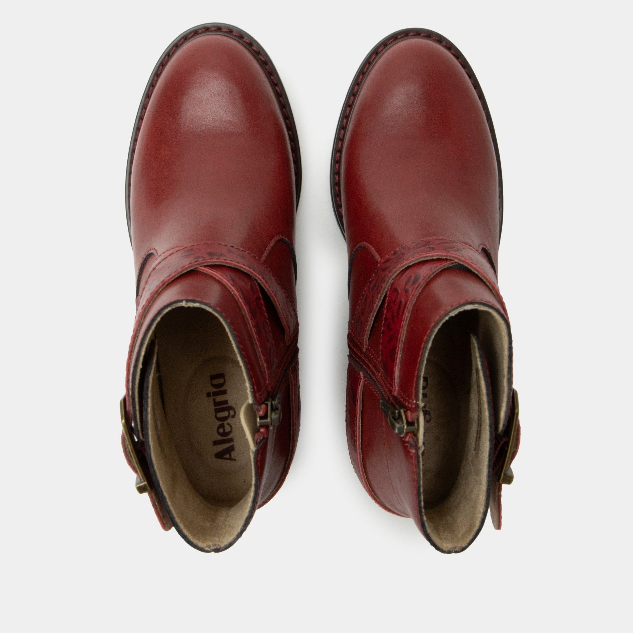 Alegria Millie Comfort Leather Boot with Signature Arch Support Women's Boot - Loretta Roja - 4