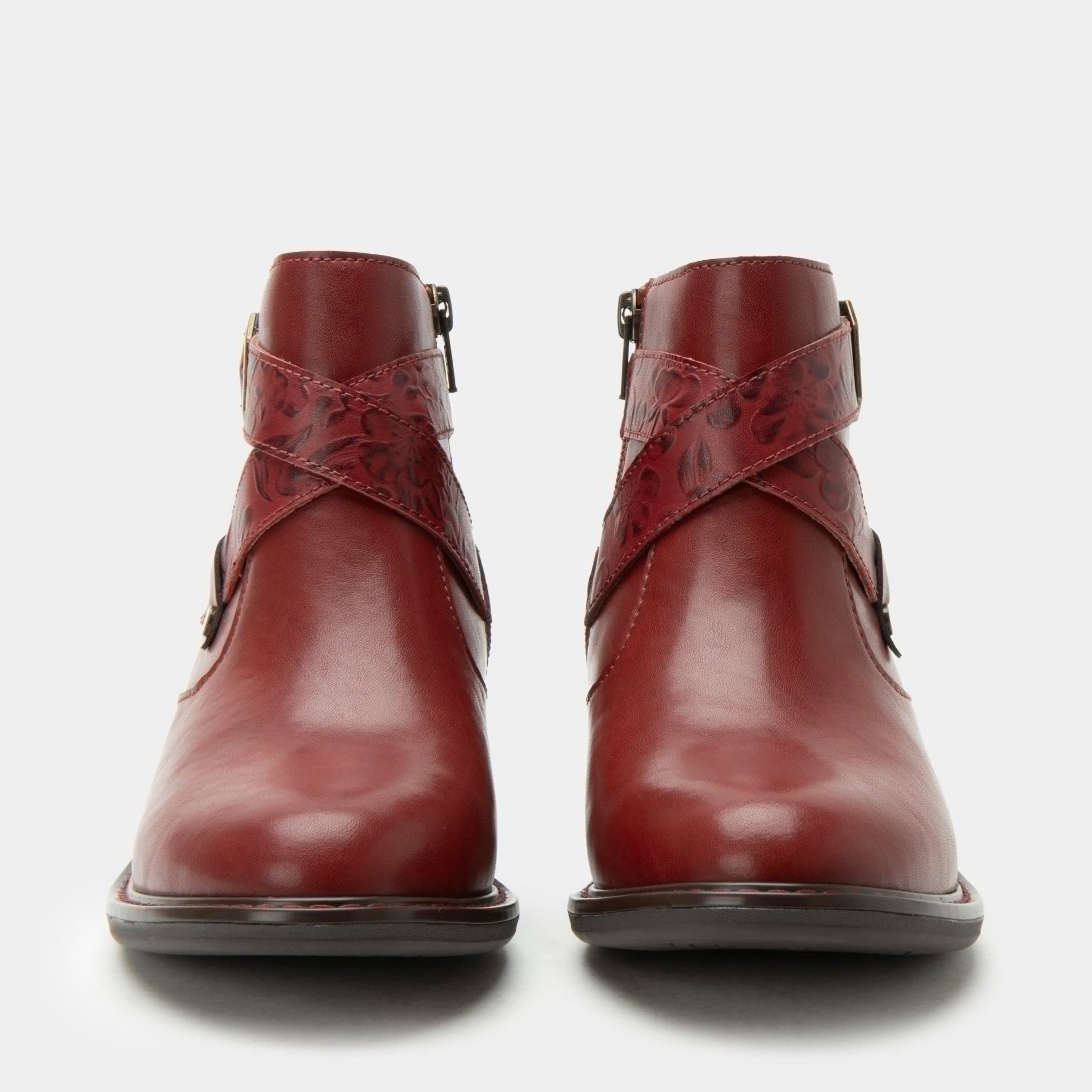 Alegria Millie Comfort Leather Boot with Signature Arch Support Women's Boot - Loretta Roja - 5