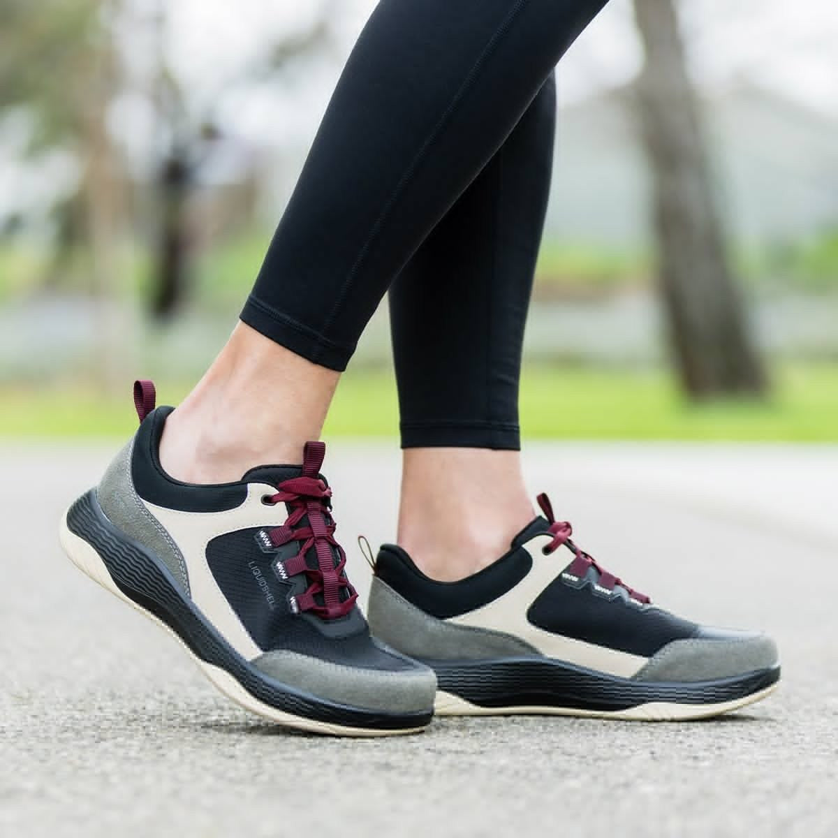 Alegria Motov8 Ergo Flo Comfort Arch Support Women's Sneaker - Motov8 Raven - 2