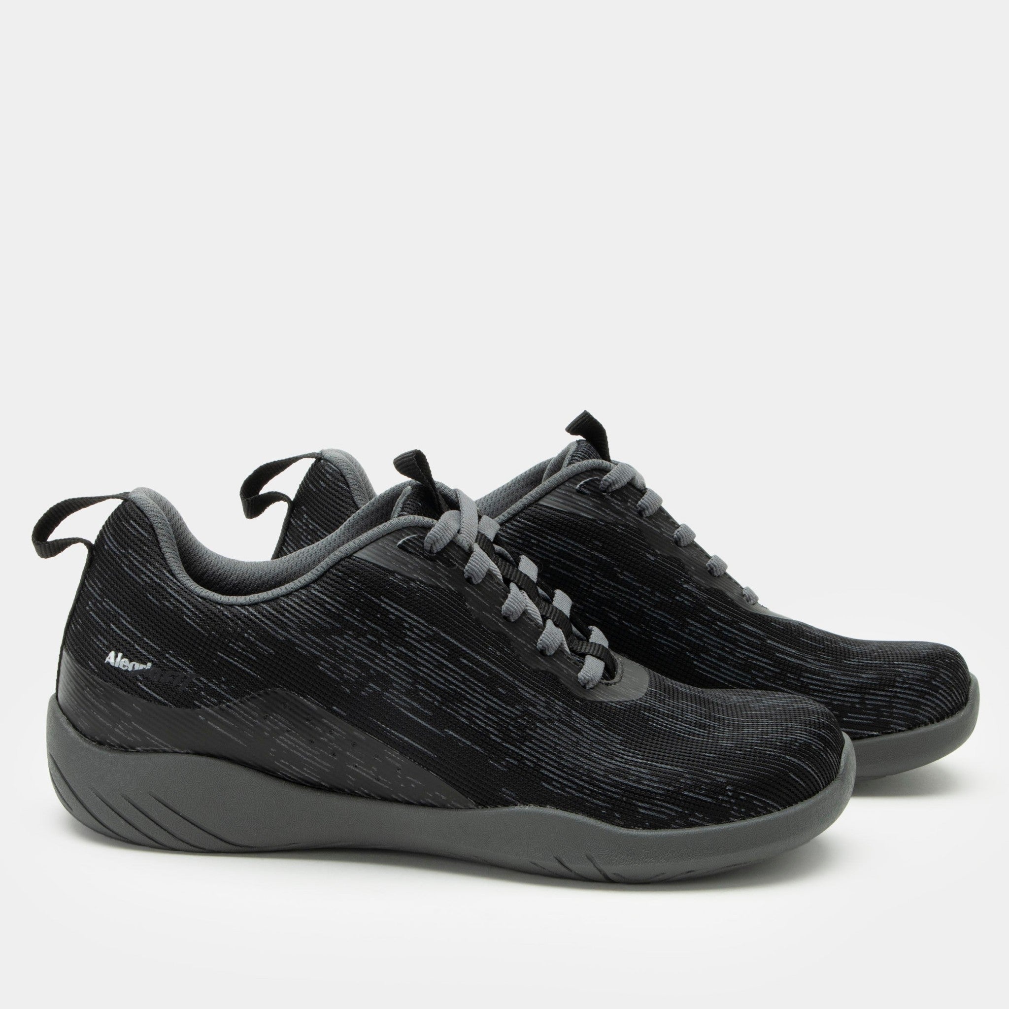 Alegria N8ture Ergo Flo Lite Comfort Arch Support Women's Sneaker - Black - 3