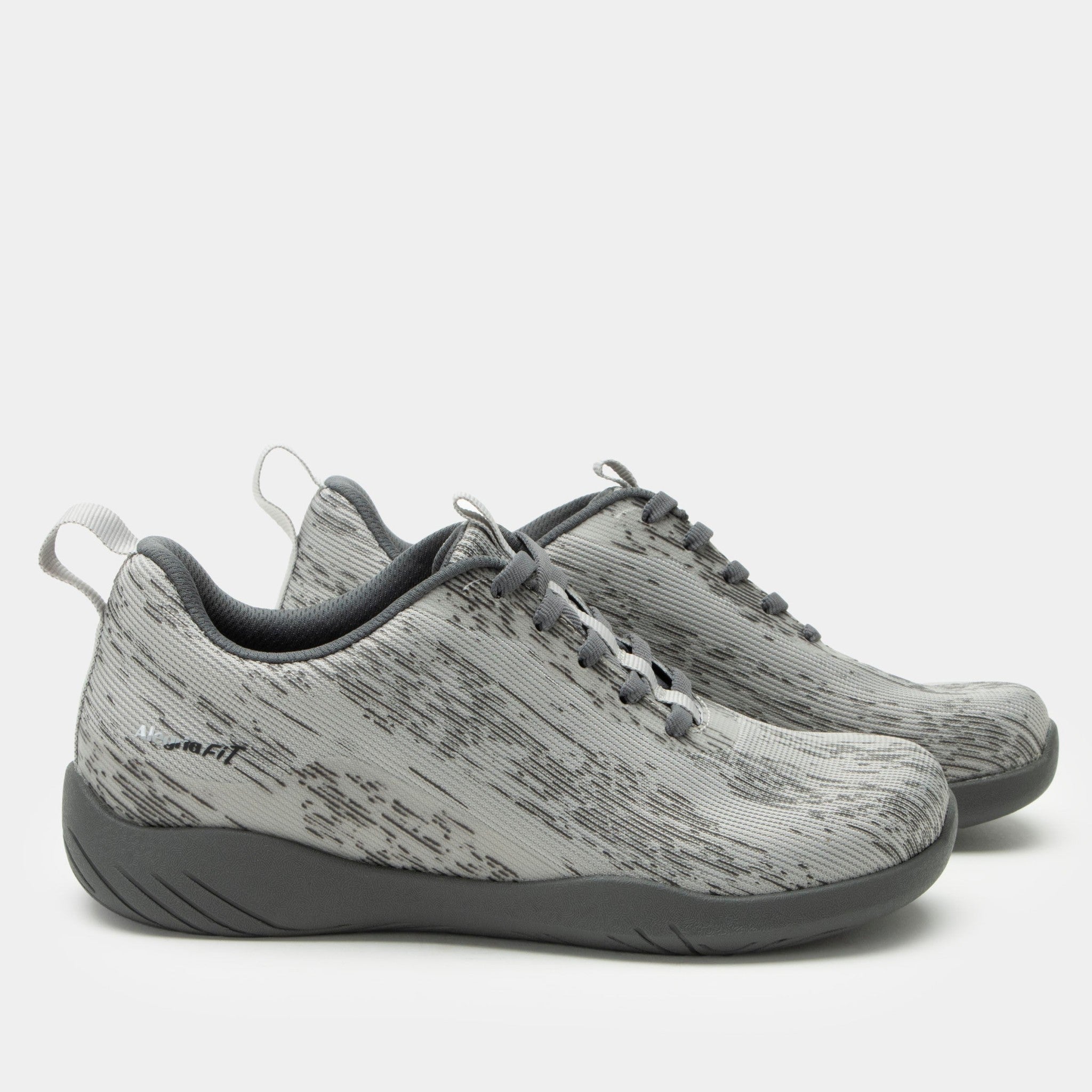 Alegria N8ture Ergo Flo Lite Comfort Arch Support Women's Sneaker - Grey - 3