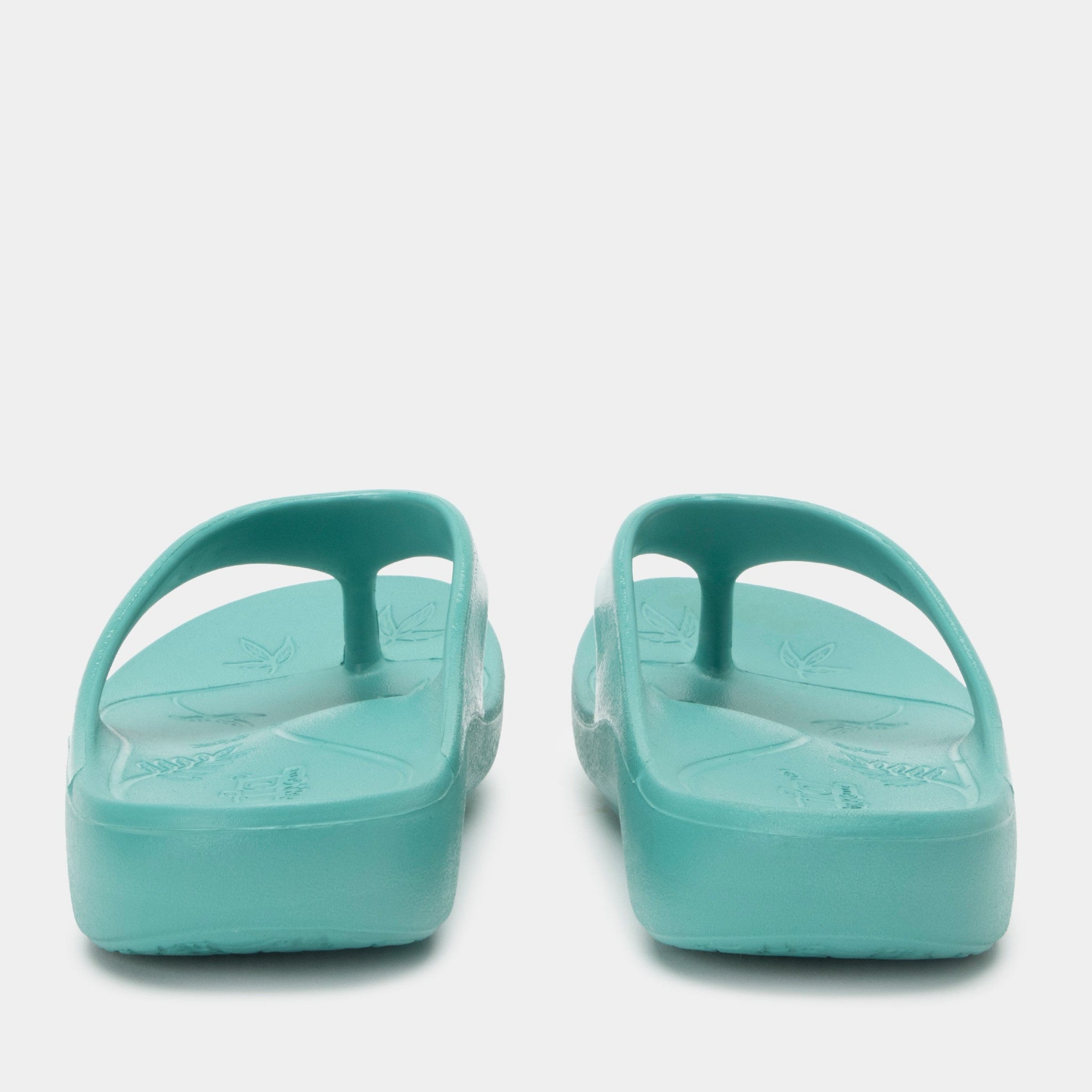 Alegria Ode Comfort Arch Support Women's Flip-Flop - Aqua Gloss - 4