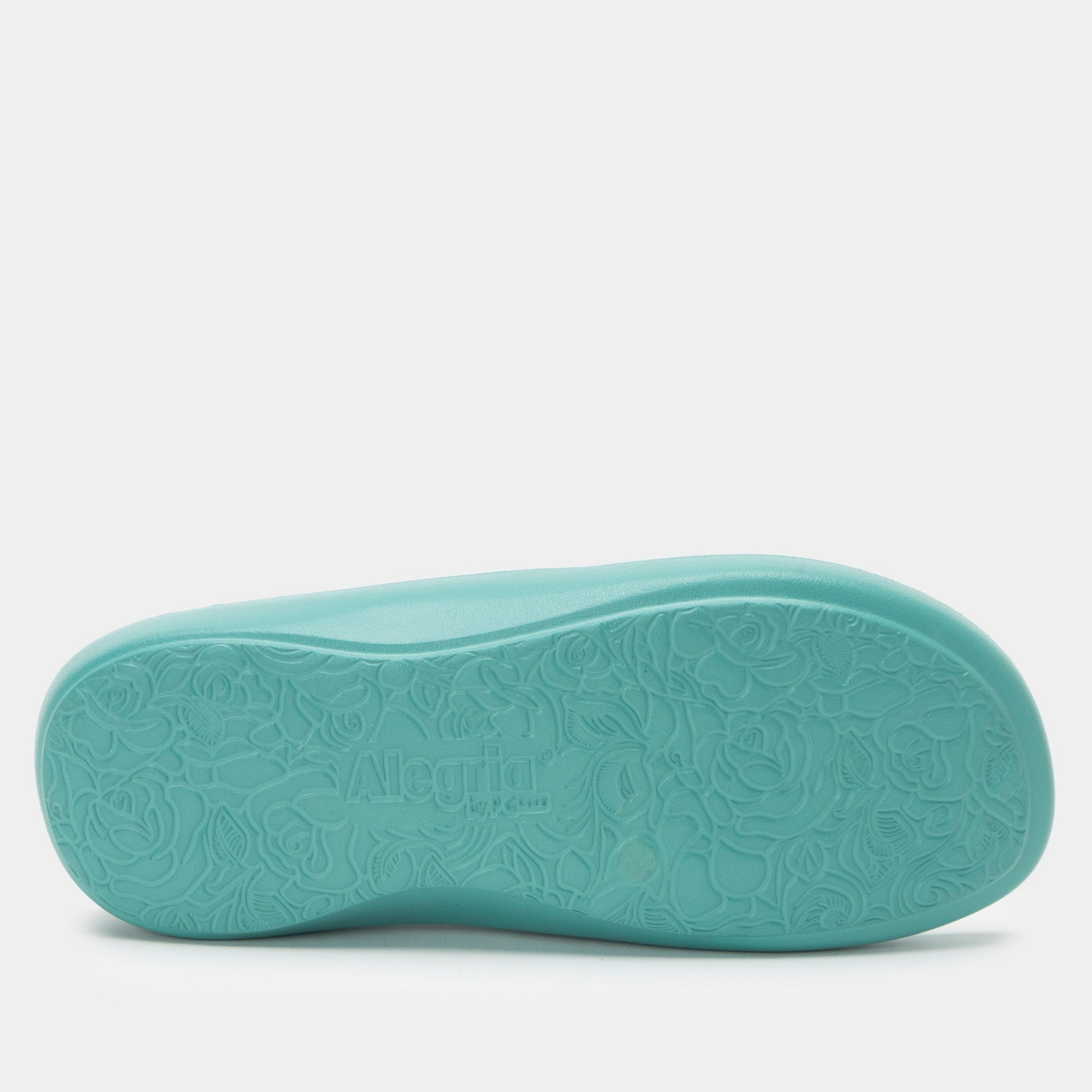Alegria Ode Comfort Arch Support Women's Flip-Flop - Aqua Gloss - 7