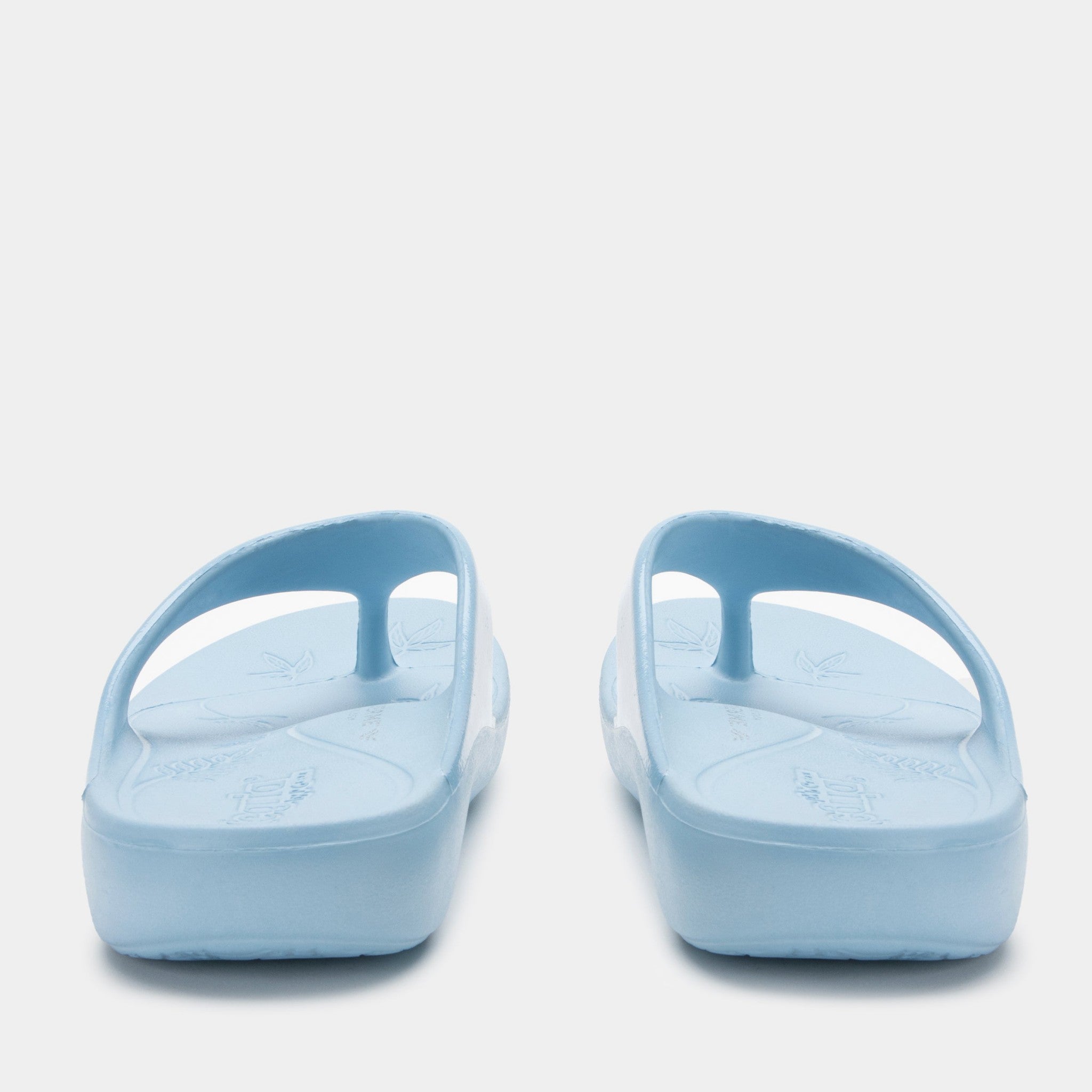 Alegria Ode Comfort Arch Support Women's Flip-Flop - Dusty Blue Gloss - 4