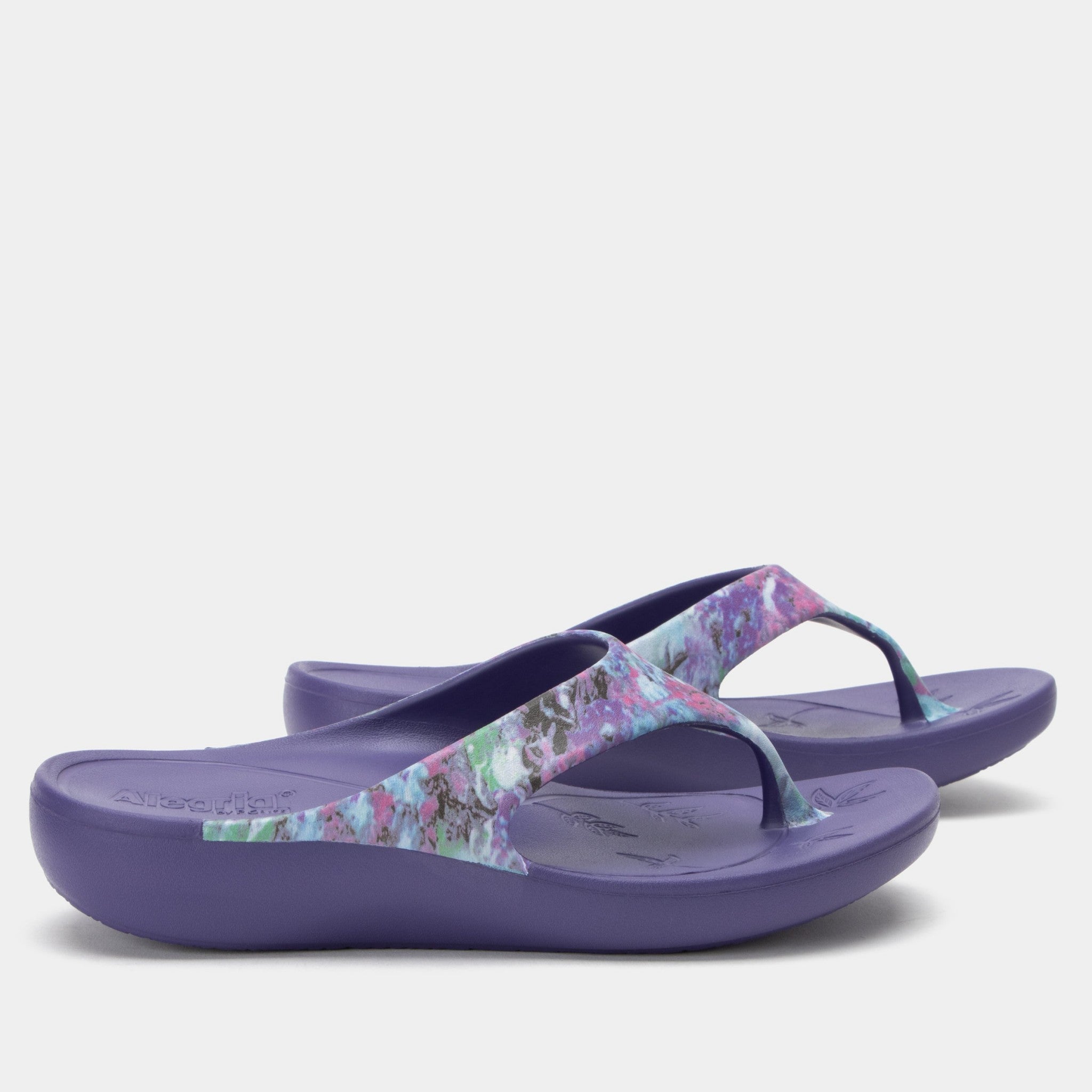 Alegria Ode Comfort Arch Support Women's Flip-Flop - Itchycoo Grey - 2