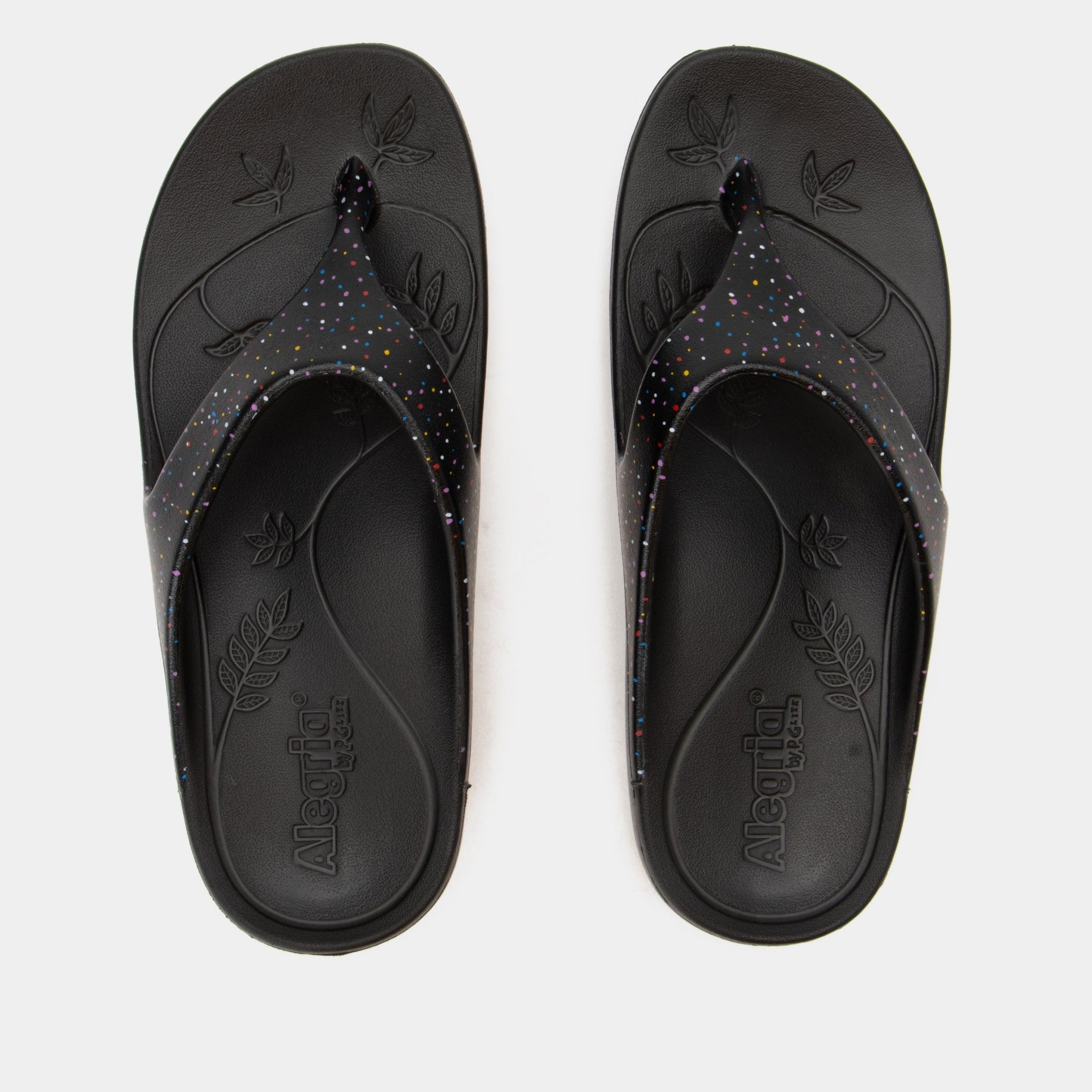 Alegria Ode Comfort Arch Support Women's Flip-Flop - Sprinkles - 4