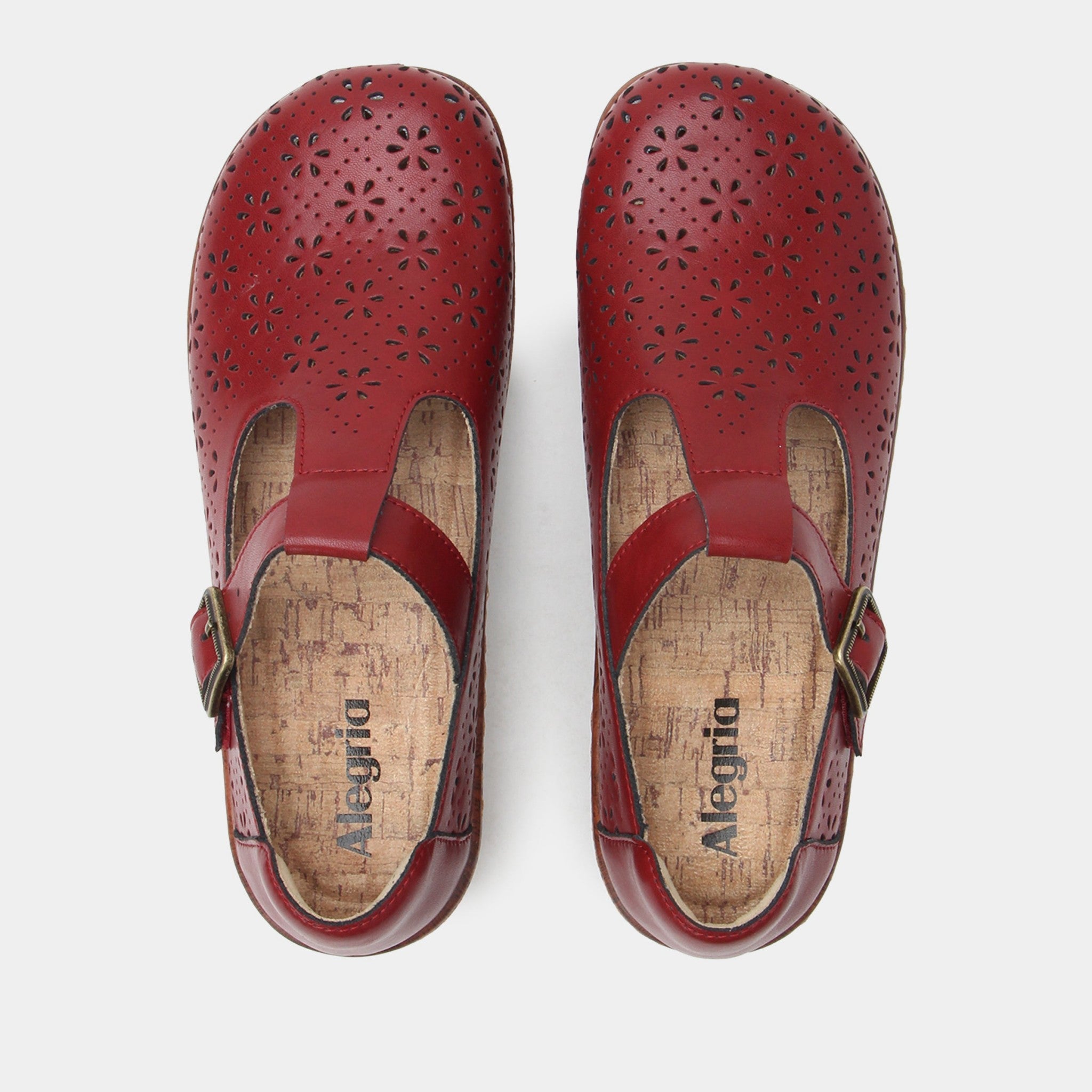 Alegria Odessa Comfort Arch Support Women's Mary-Jane Shoe - Red Breeze - 5