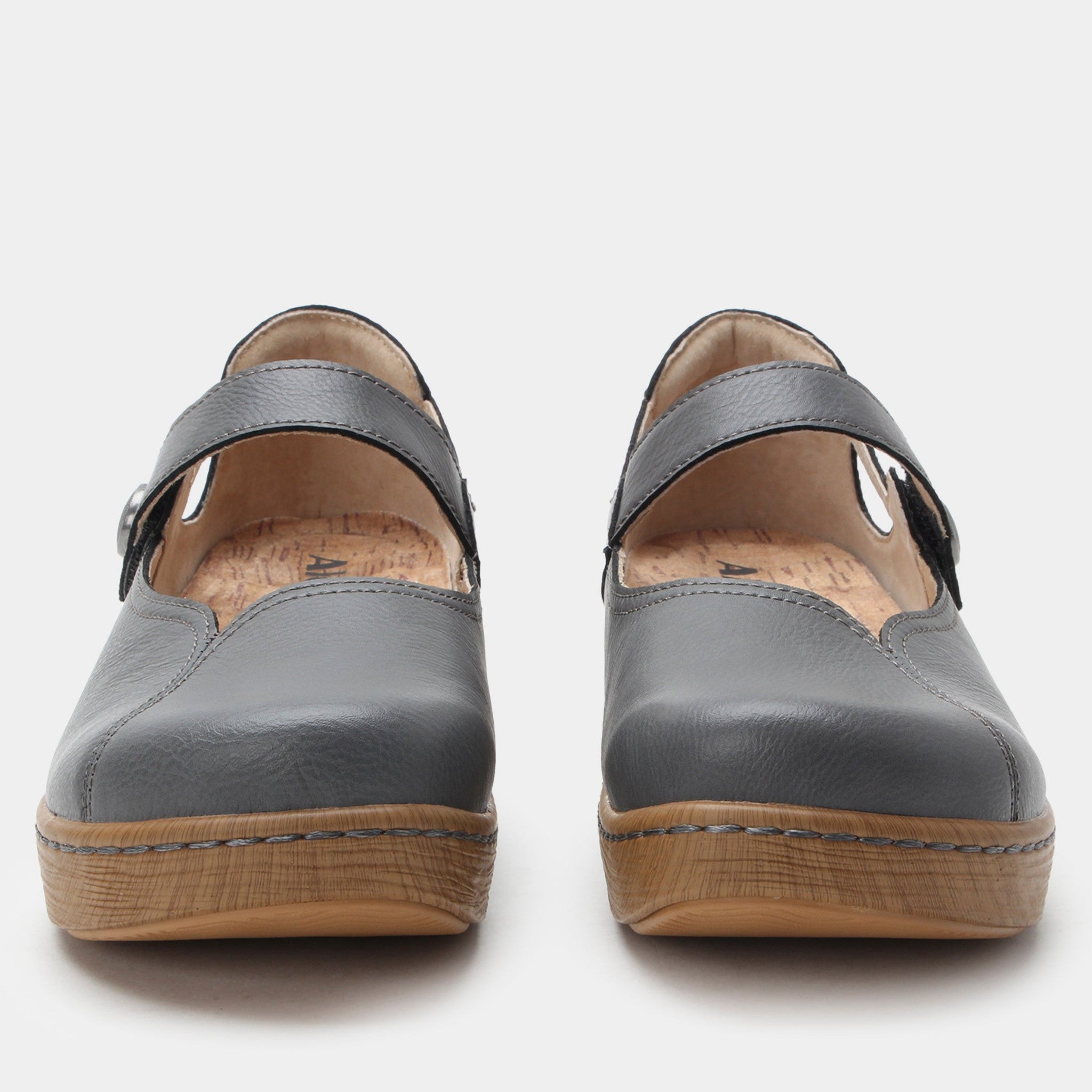 Alegria Onika Wood Look Rocker Comfort Arch Support Women's Mary Jane Shoe - Dusty - 6
