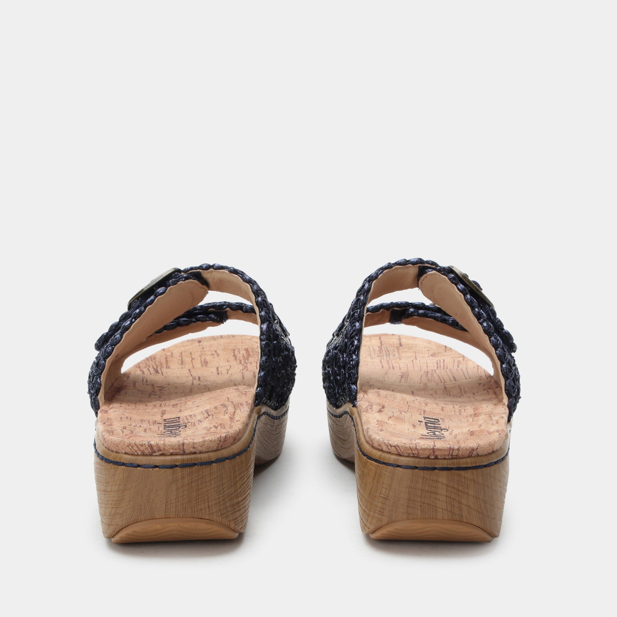 Alegria Oona Comfort Arch Support Women's Sandal - Fancy Navy - 4