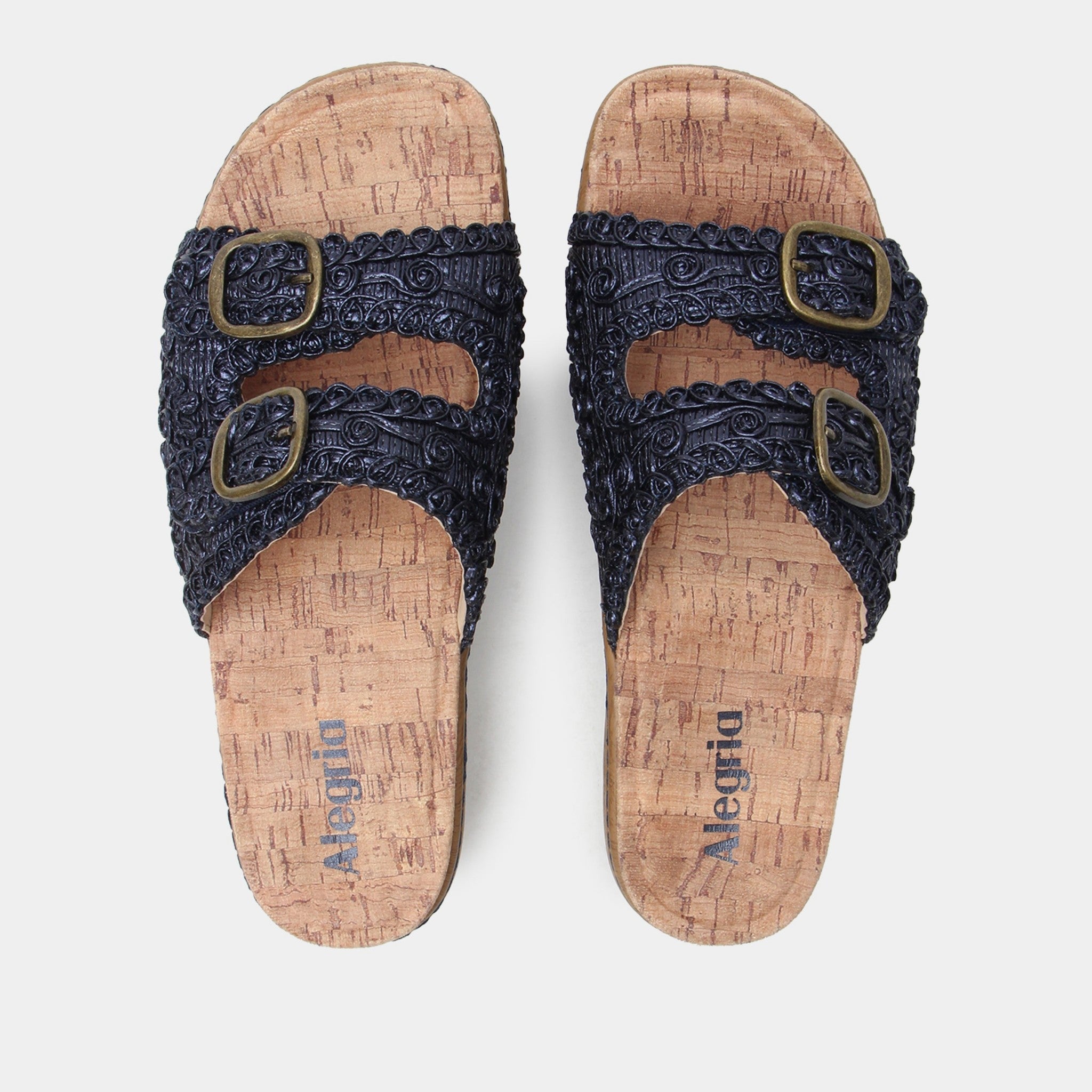 Alegria Oona Comfort Arch Support Women's Sandal - Fancy Navy - 5