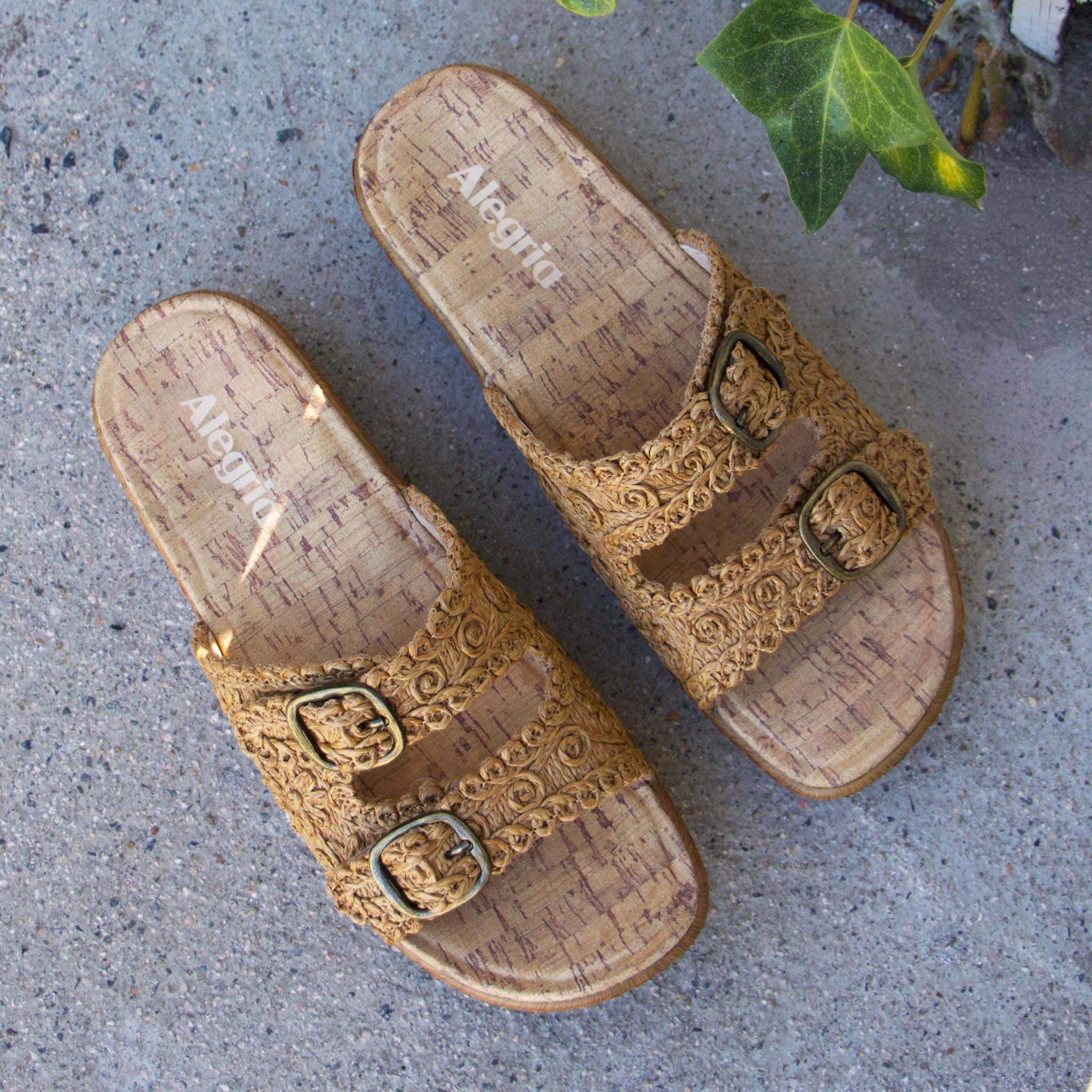 Alegria Oona Comfort Arch Support Women's Sandal - Natural - 2