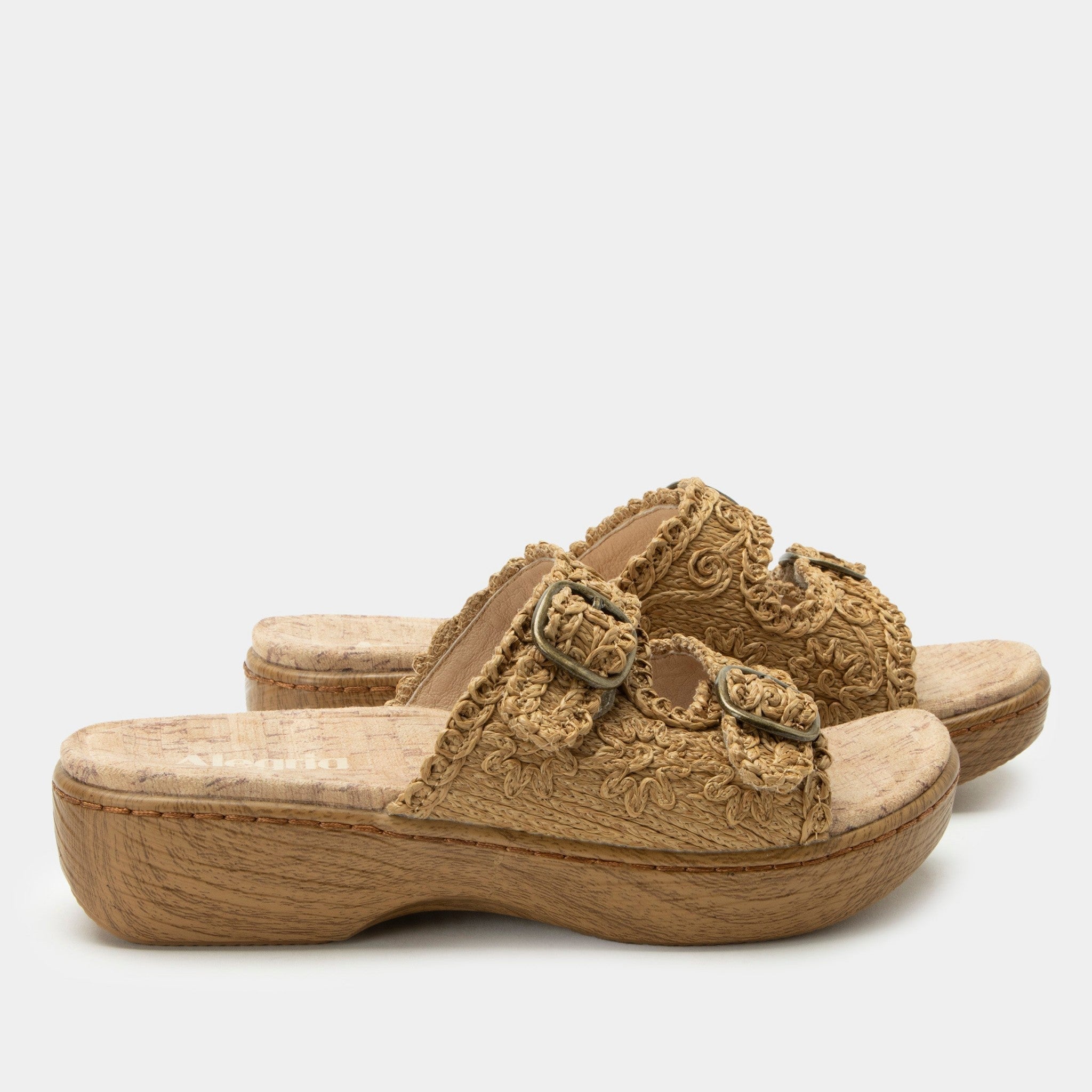 Alegria Oona Comfort Arch Support Women's Sandal - Natural - 3