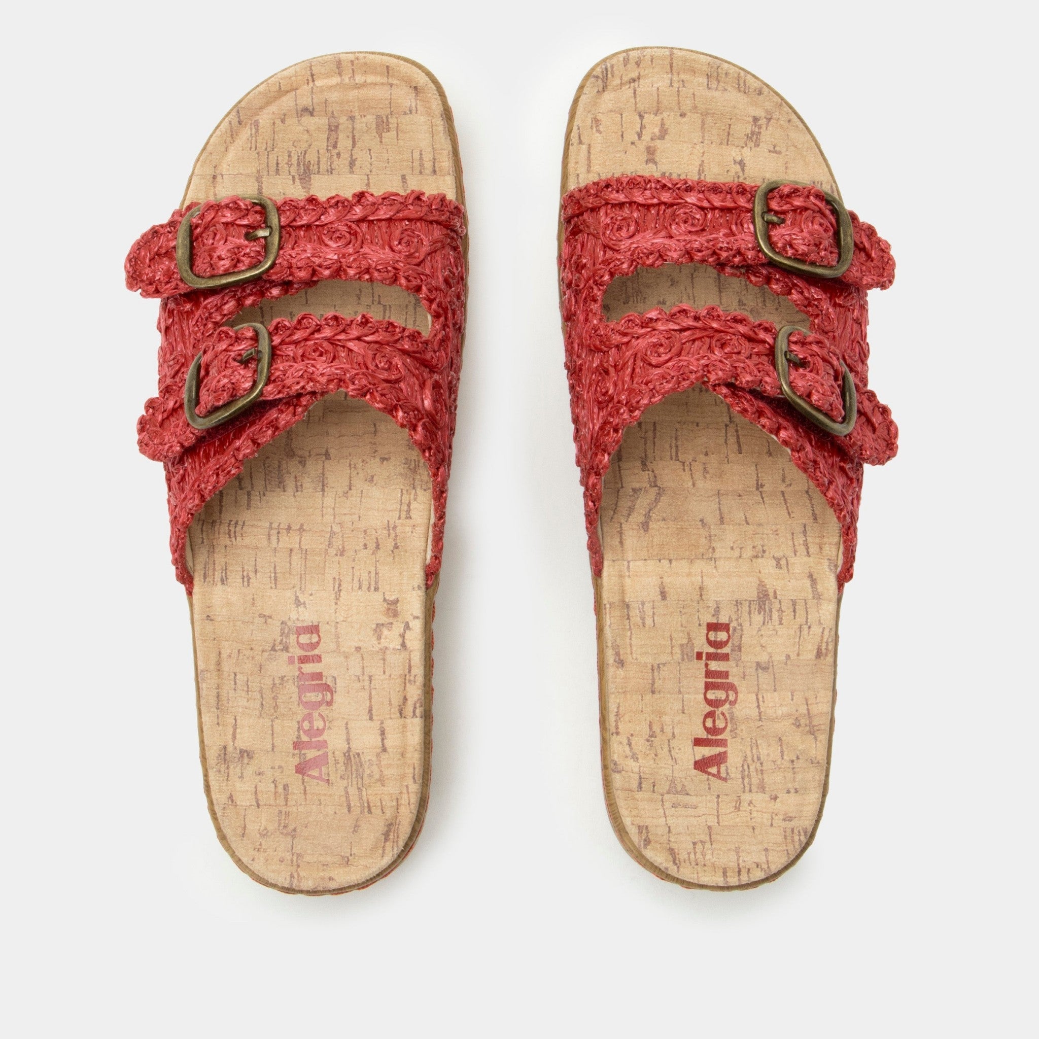 Alegria Oona Comfort Arch Support Women's Sandal - Red - 4