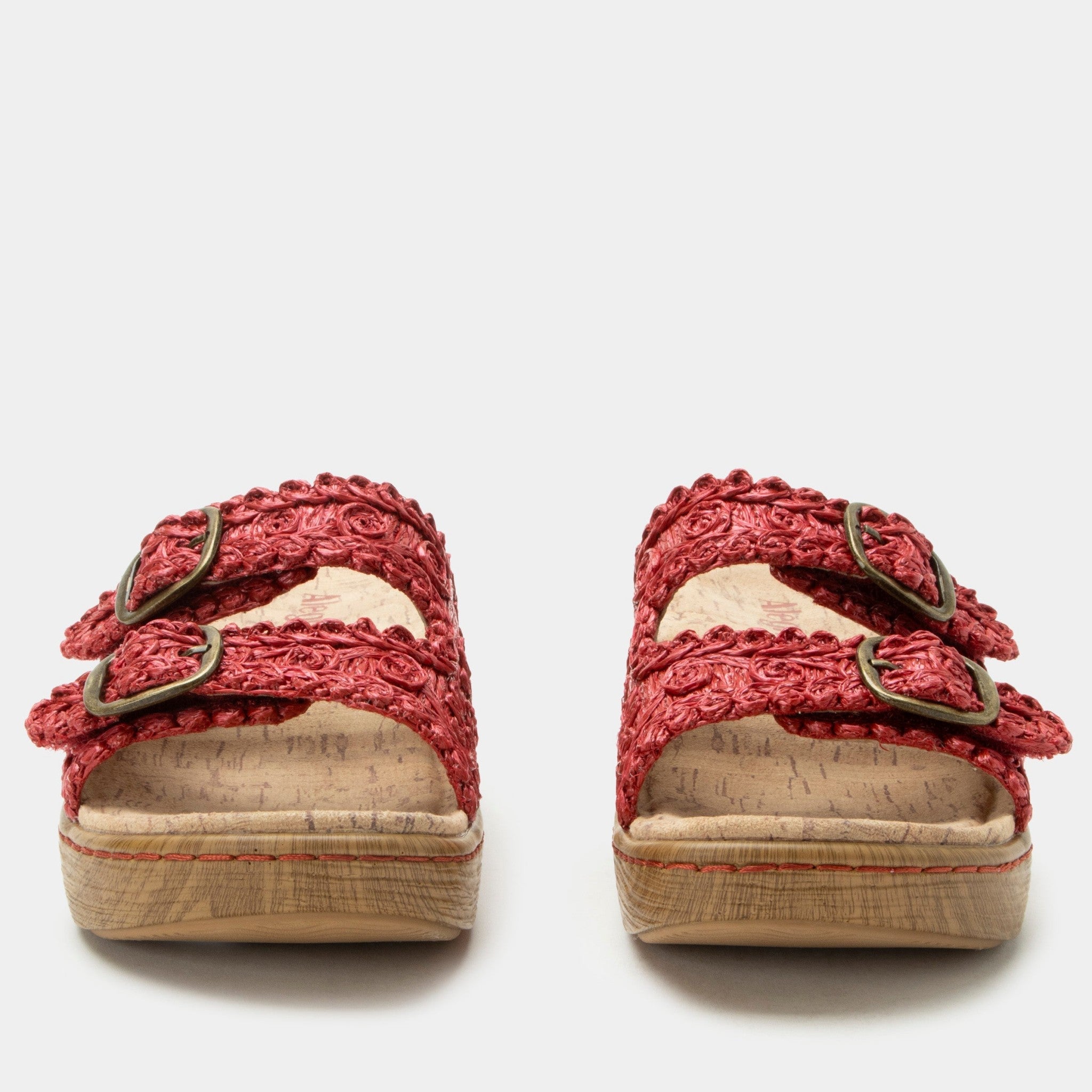 Alegria Oona Comfort Arch Support Women's Sandal - Red - 5
