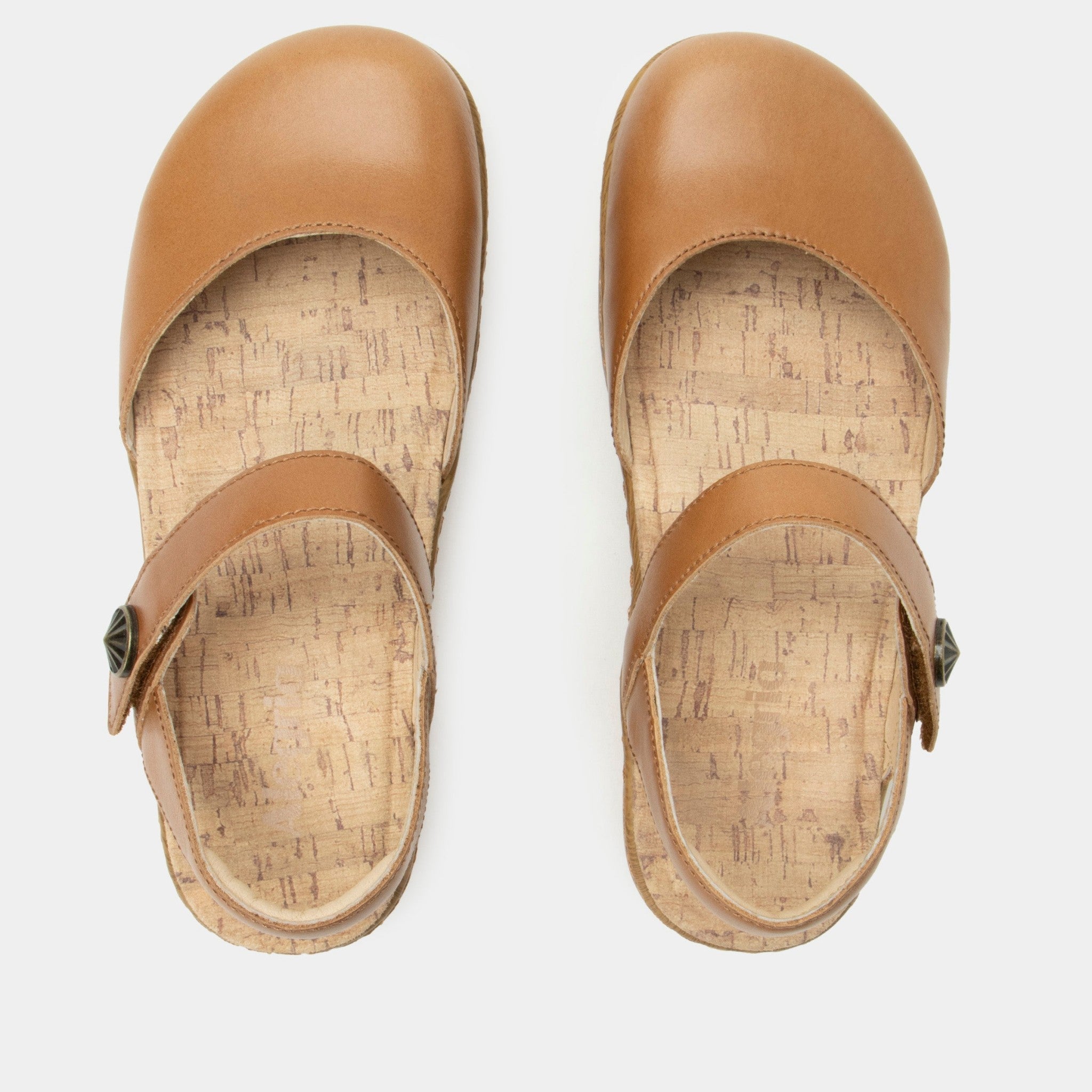 Alegria Opal Wood Look Rocker Comfort Arch Support Women's Sandal - Latte - 4