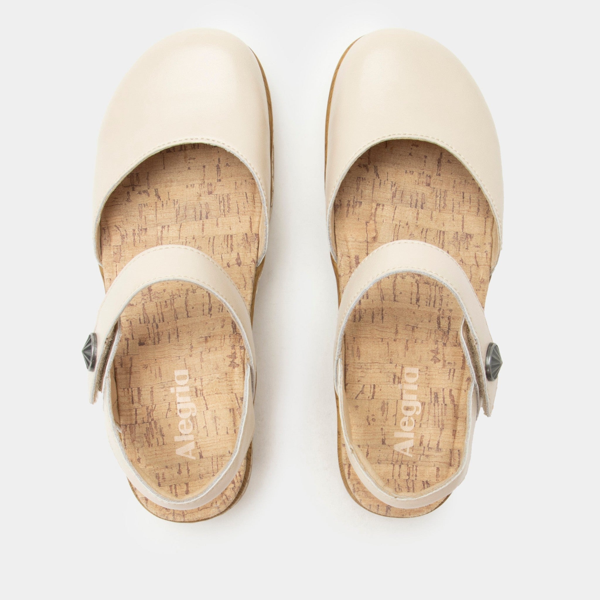 Alegria Opal Wood Look Rocker Comfort Arch Support Women's Sandal - Oat - 4