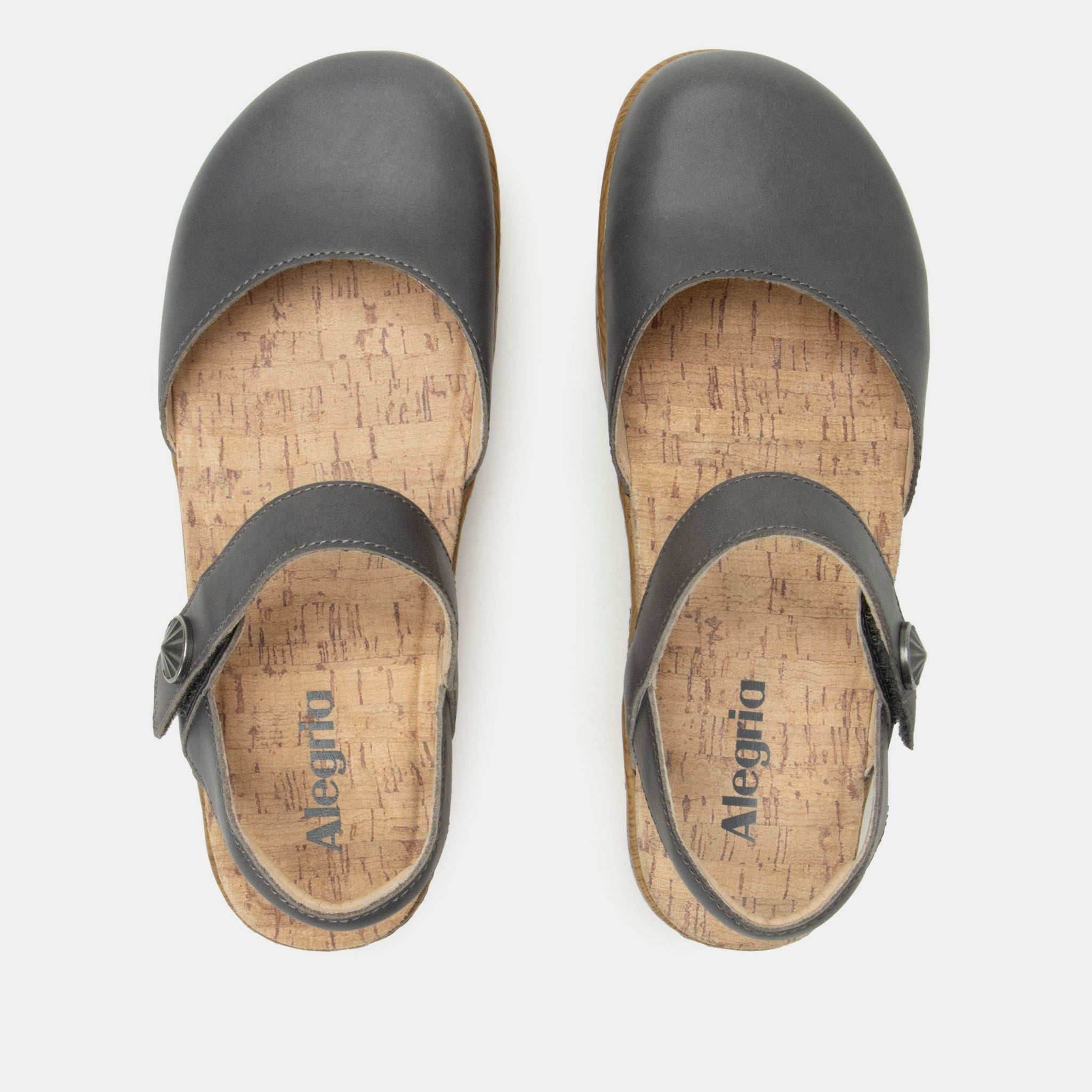 Alegria Opal Wood Look Rocker Comfort Arch Support Women's Sandal - Stone - 4