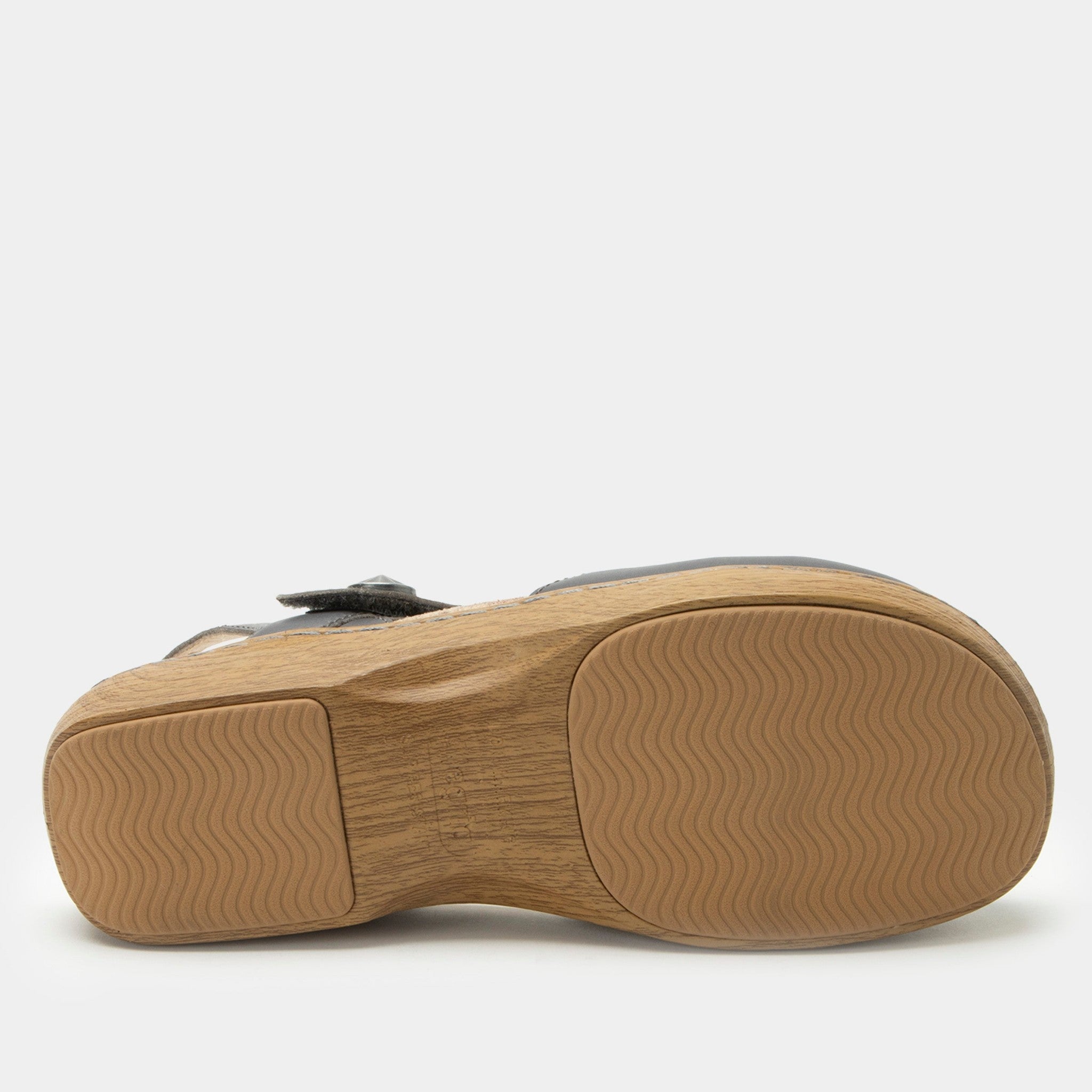 Alegria Opal Wood Look Rocker Comfort Arch Support Women's Sandal - Stone - 6