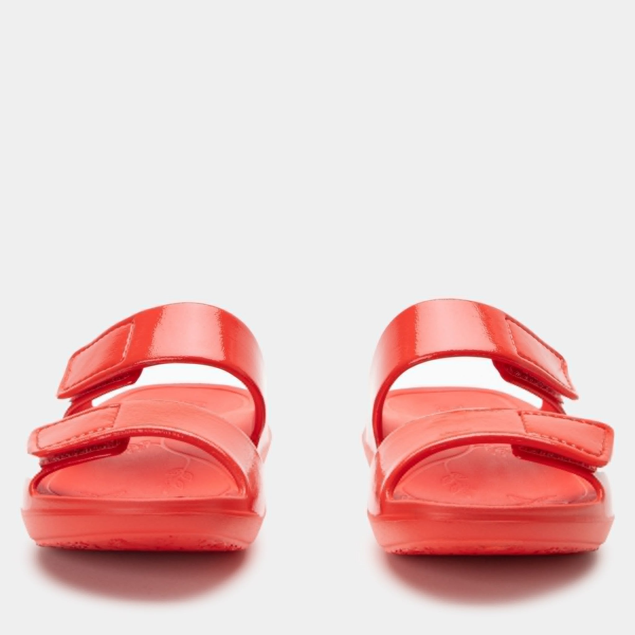 Alegria Orbyt Comfort Arch Support Women's Slide Sandal - Coral Gloss - 6