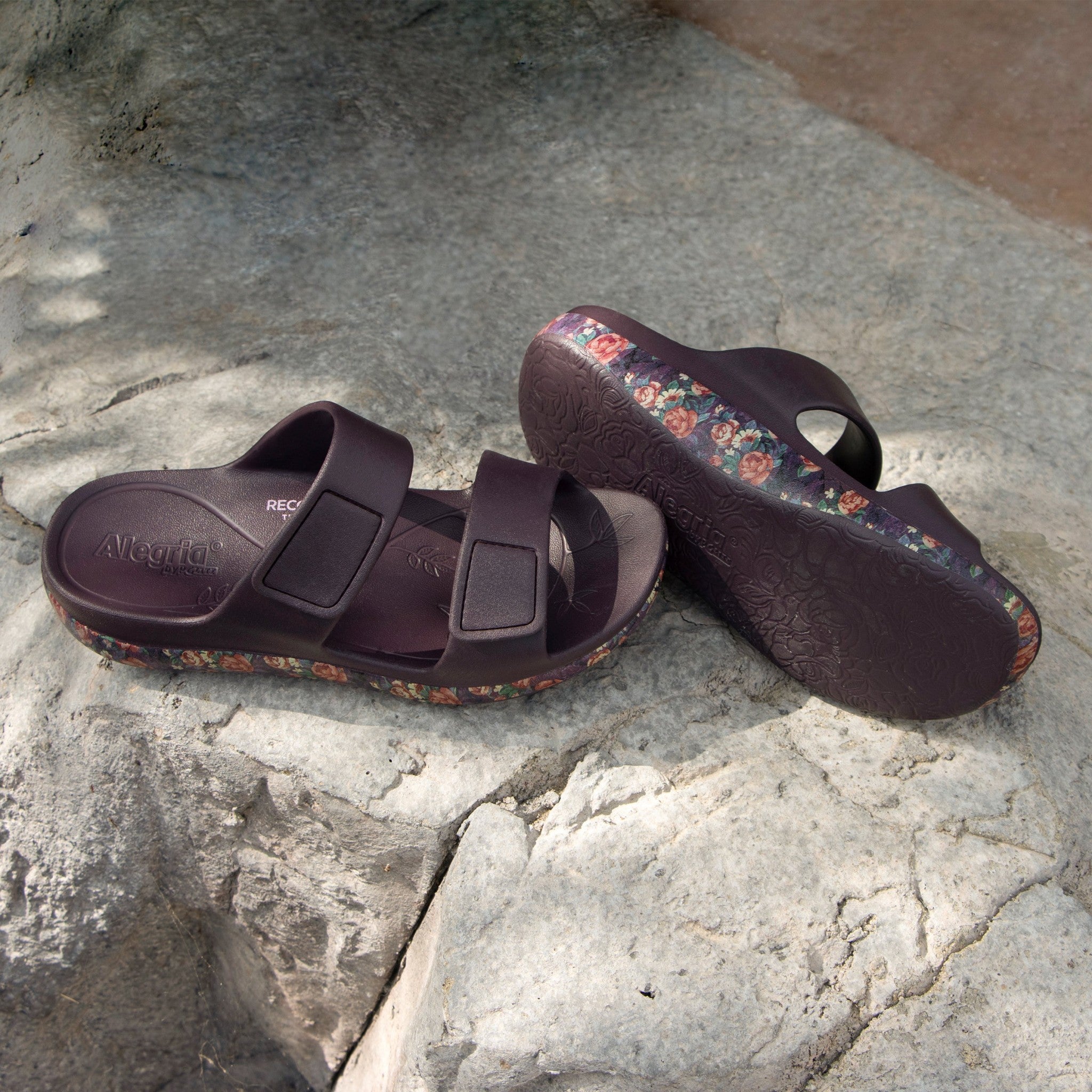 Alegria Orbyt Comfort Arch Support Women's Slide Sandal - Garden Chic - 2