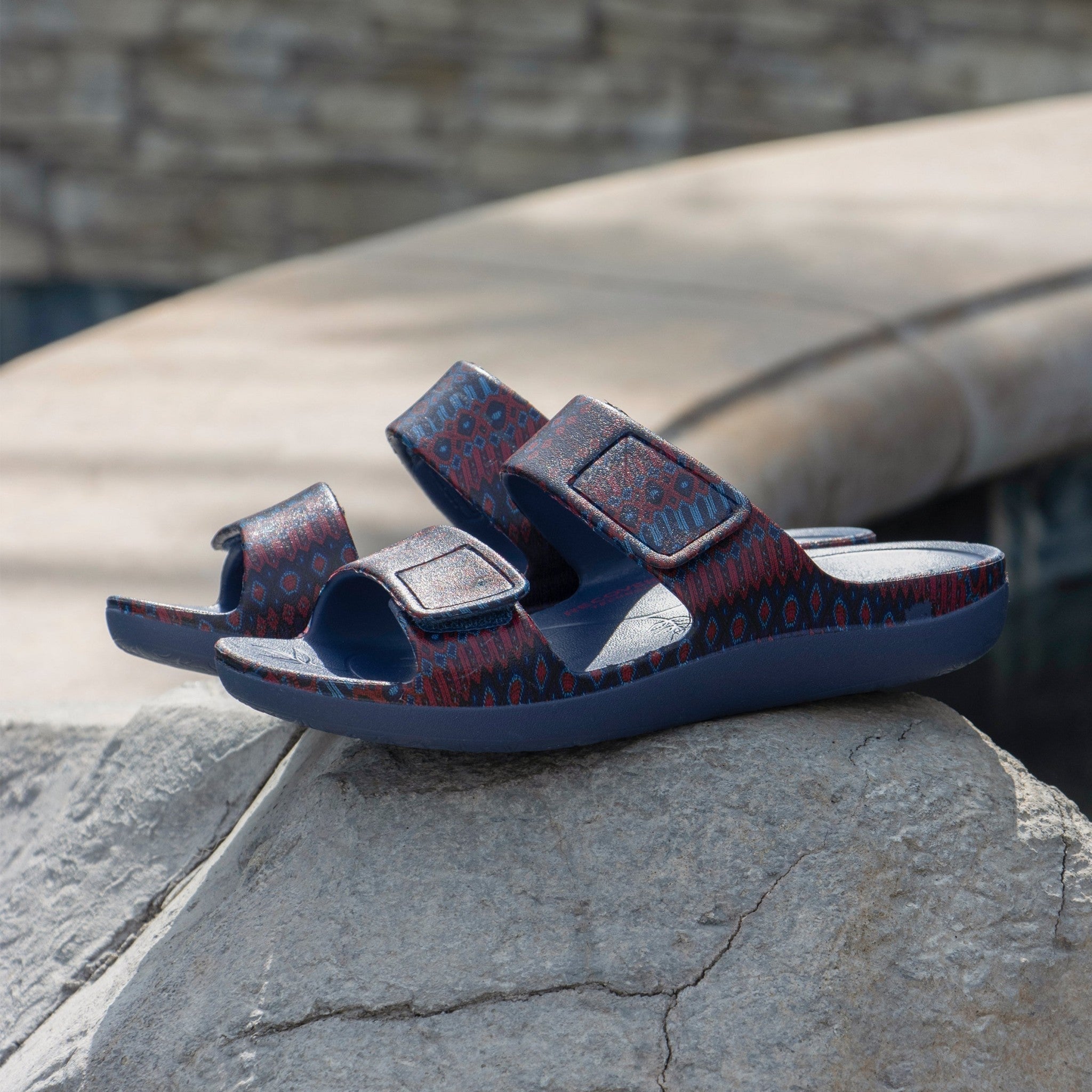 Alegria Orbyt Comfort Arch Support Women's Slide Sandal - Sayulita Days - 2