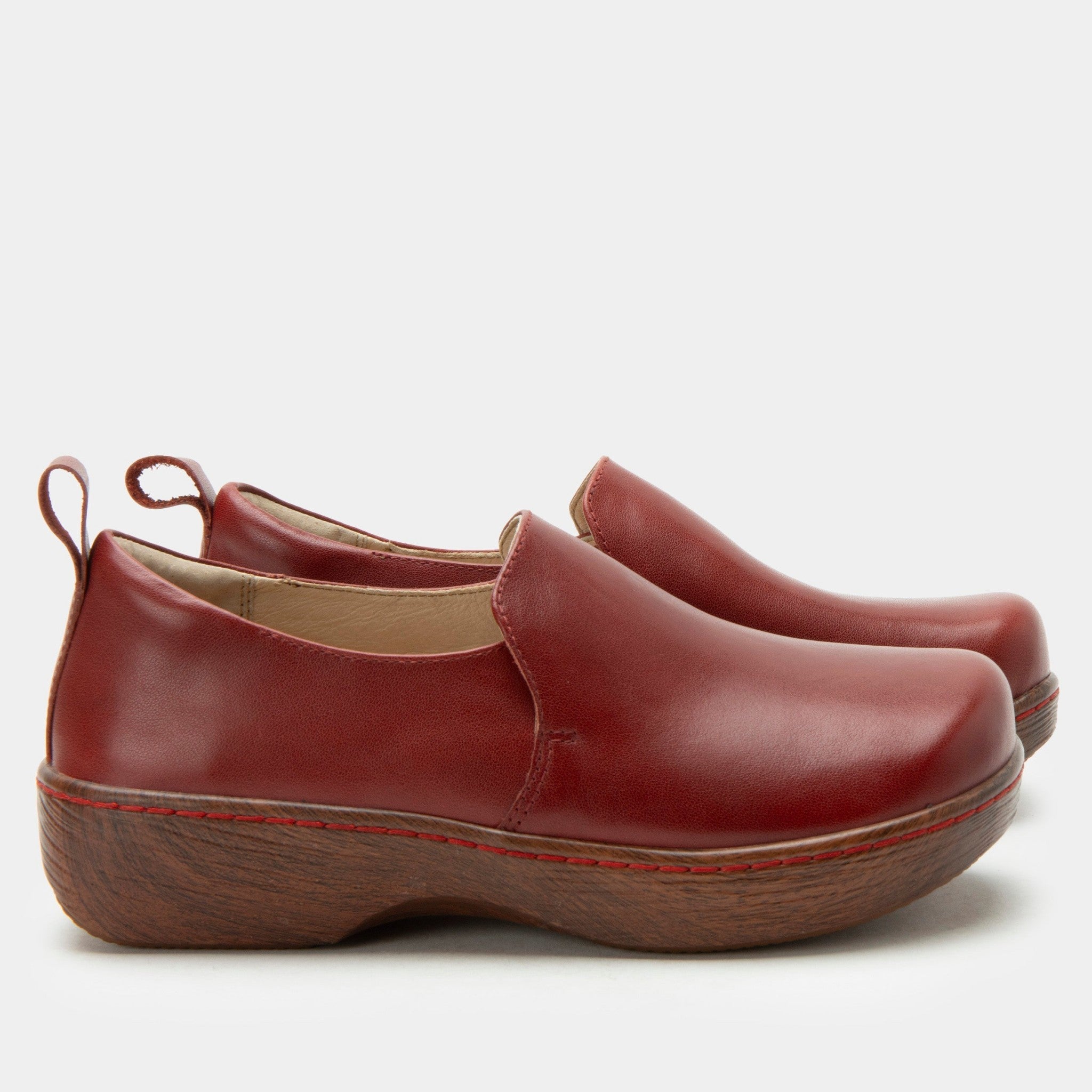 Alegria Orygin Comfort Arch Support Women's Shoe - Borolo Red - 3