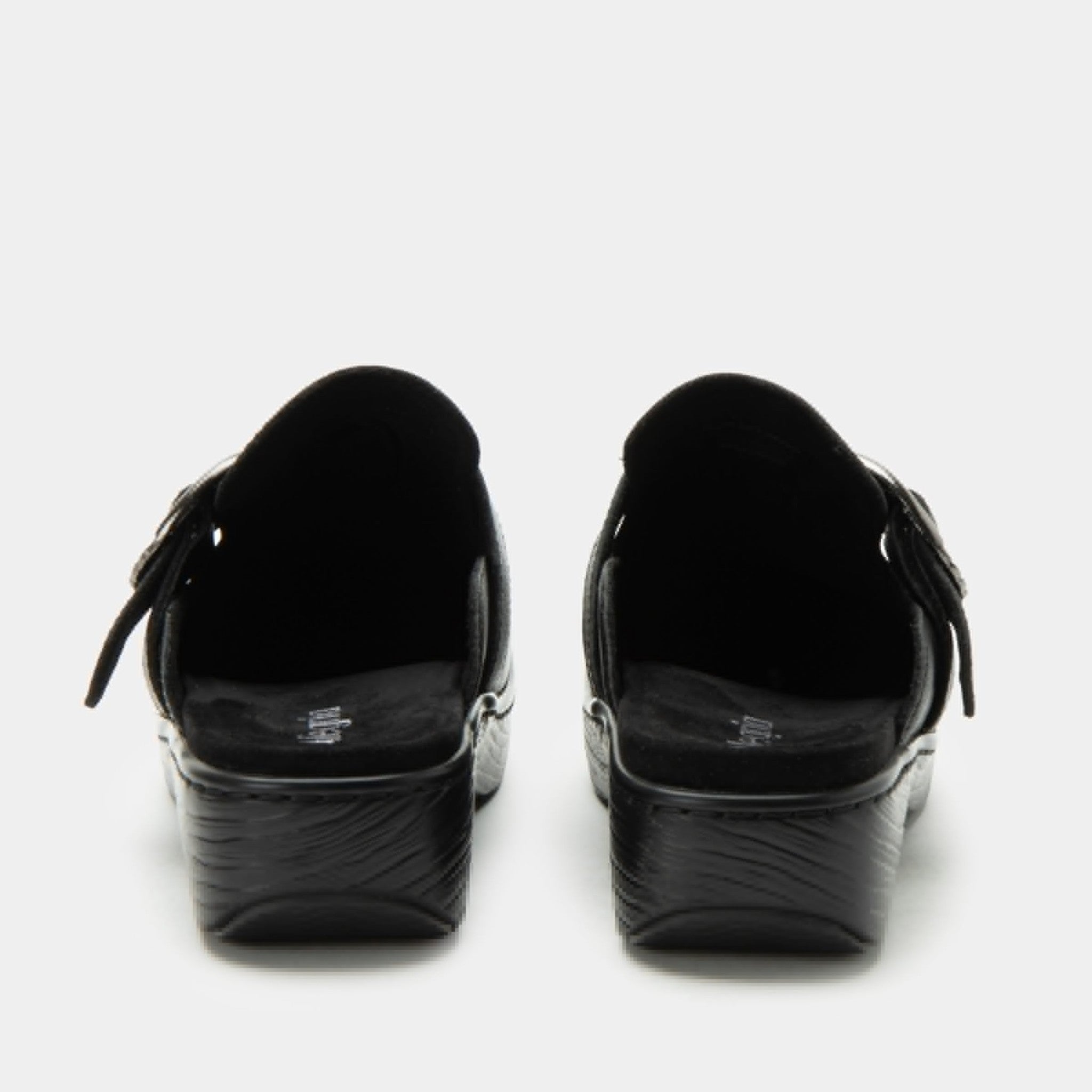 Alegria Osmosis Wood Look Rocker Comfort Arch Support Women's Clog - Black Bird - 4