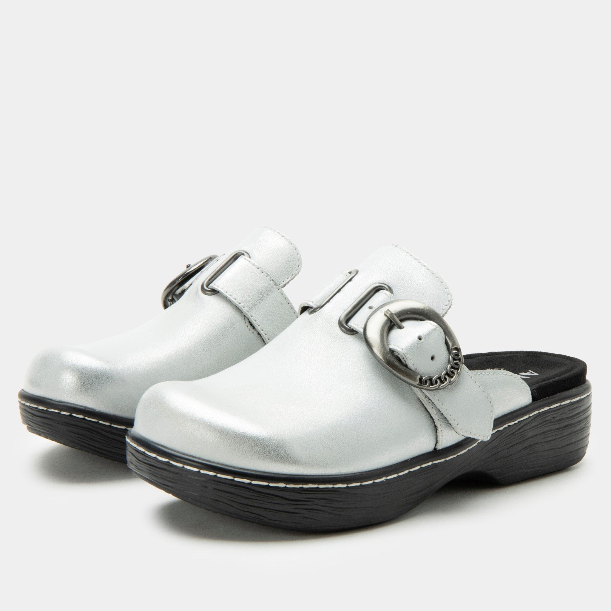 Alegria Osmosis Wood Look Rocker Comfort Arch Support Women's Clog