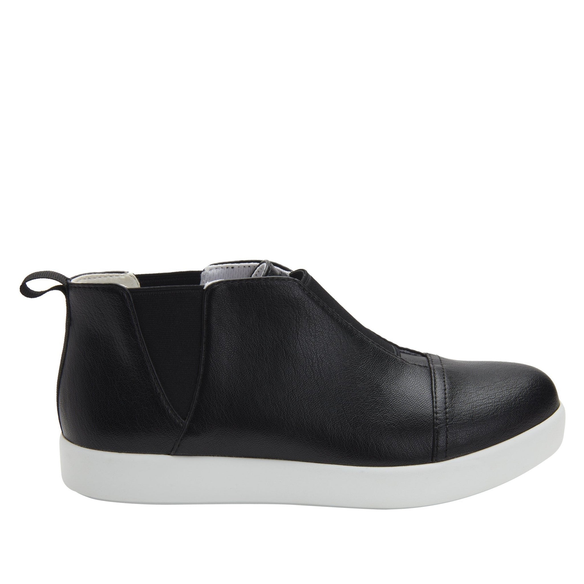 Alegria Parker Comfort Arch Support Women's Bootie - Black Nappa - 3