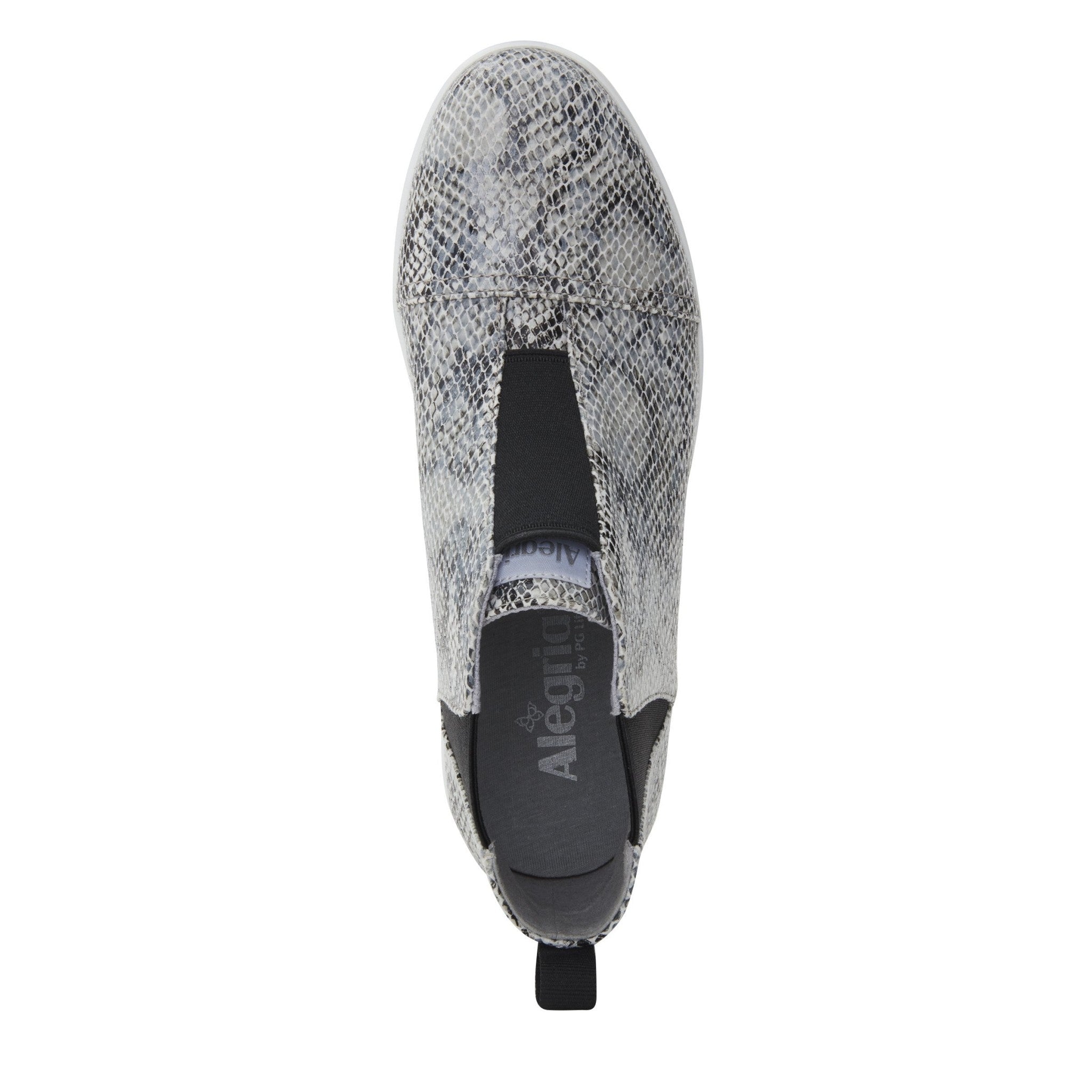 Alegria Parker Comfort Arch Support Women's Bootie - Grey Snake - 5