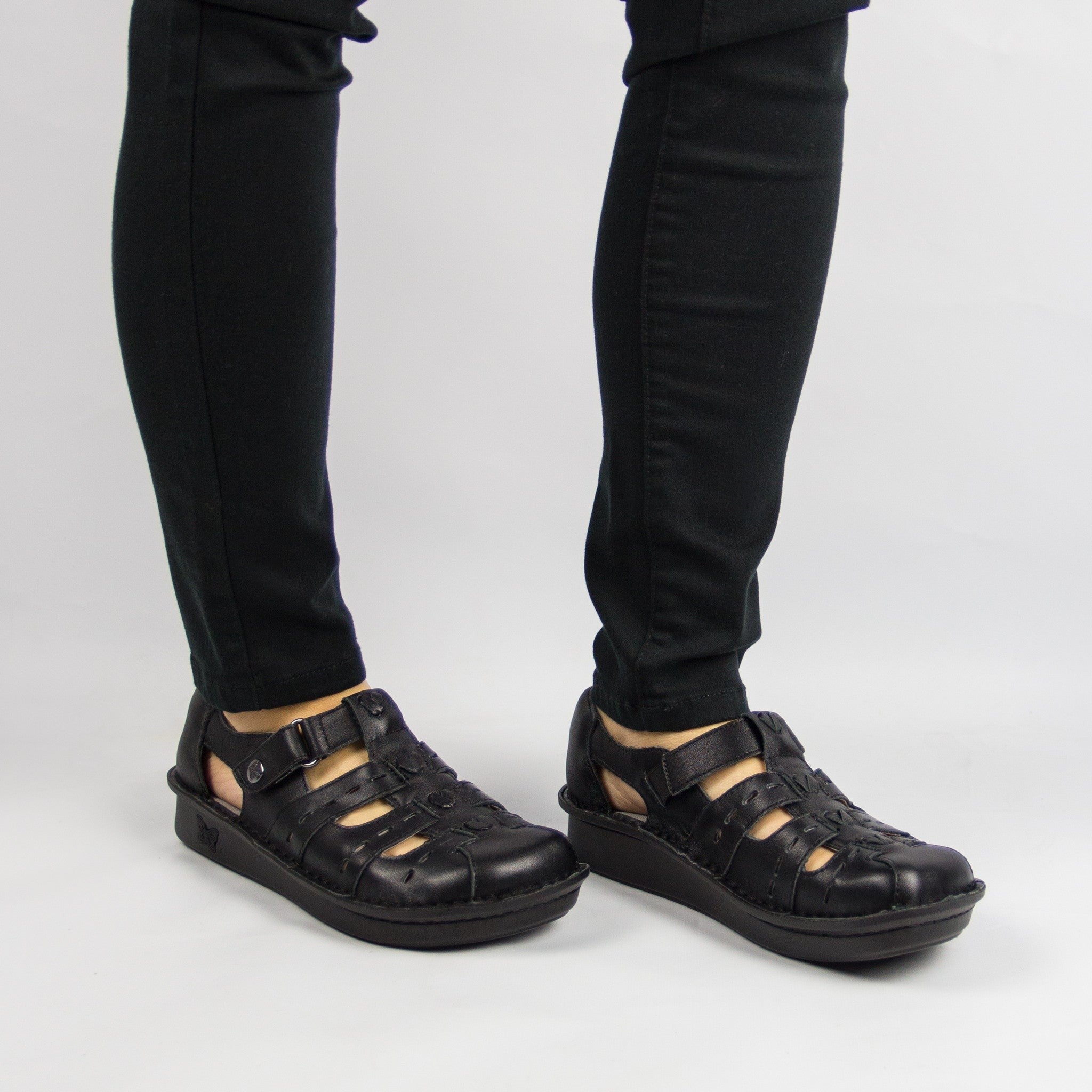 Alegria Pesca Mini Comfort Arch Support Women's Sandal - Black Butter - 2