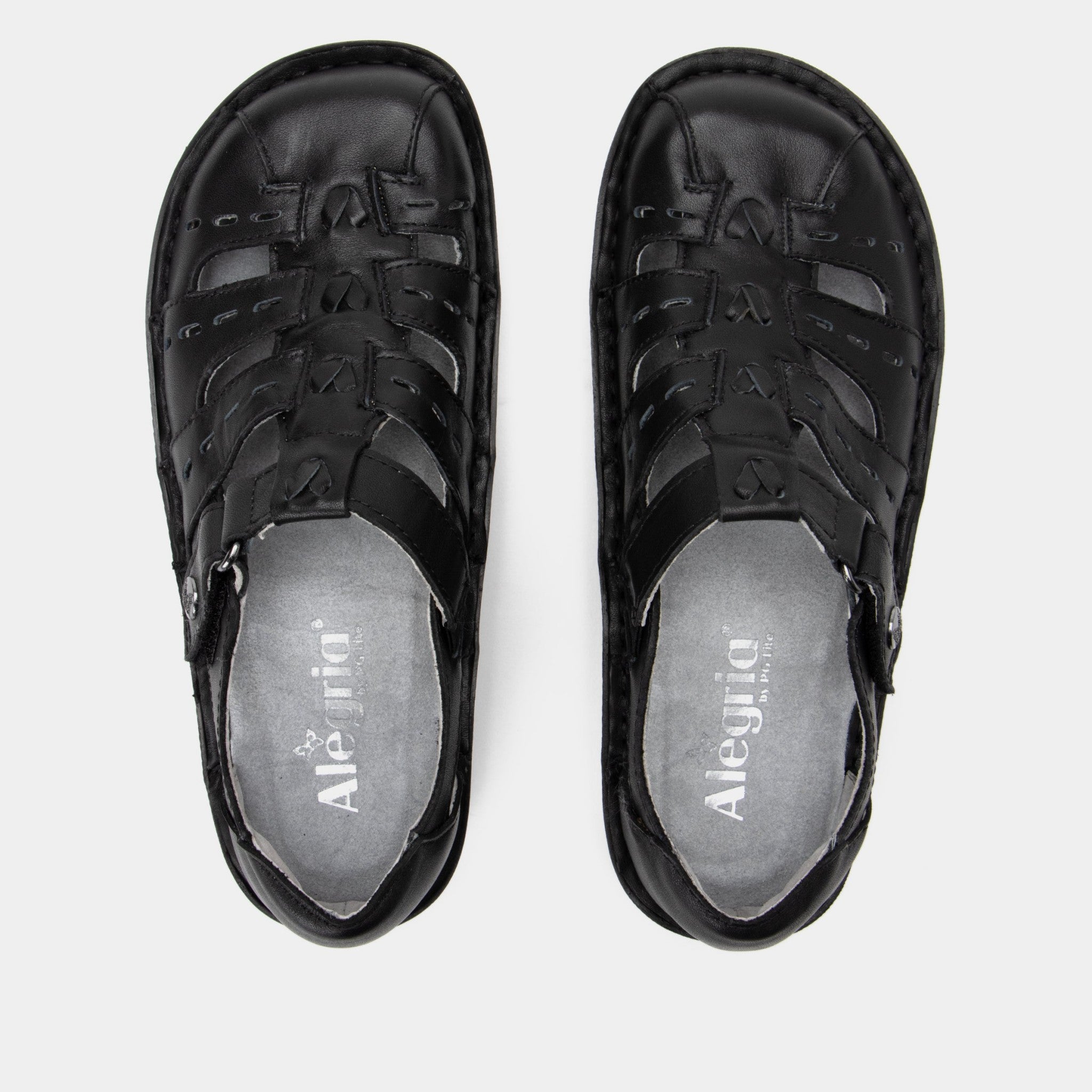 Alegria Pesca Mini Comfort Arch Support Women's Sandal - Black Butter - 5