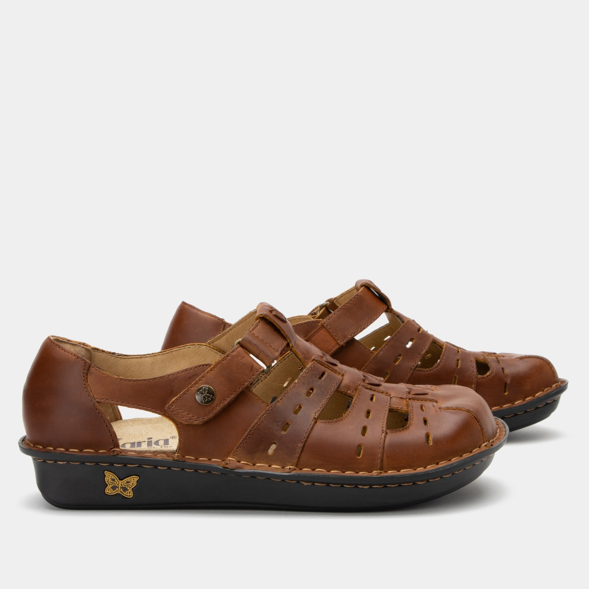 Alegria Pesca Mini Comfort Arch Support Women's Sandal - Tawny - 3