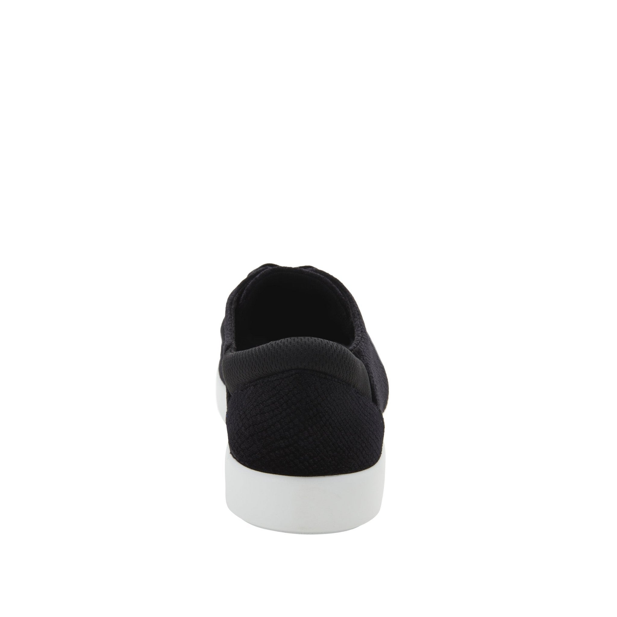 Alegria Poly Comfort Arch Support Women's Lace-Up Shoe - Black Velvet Snake - 3