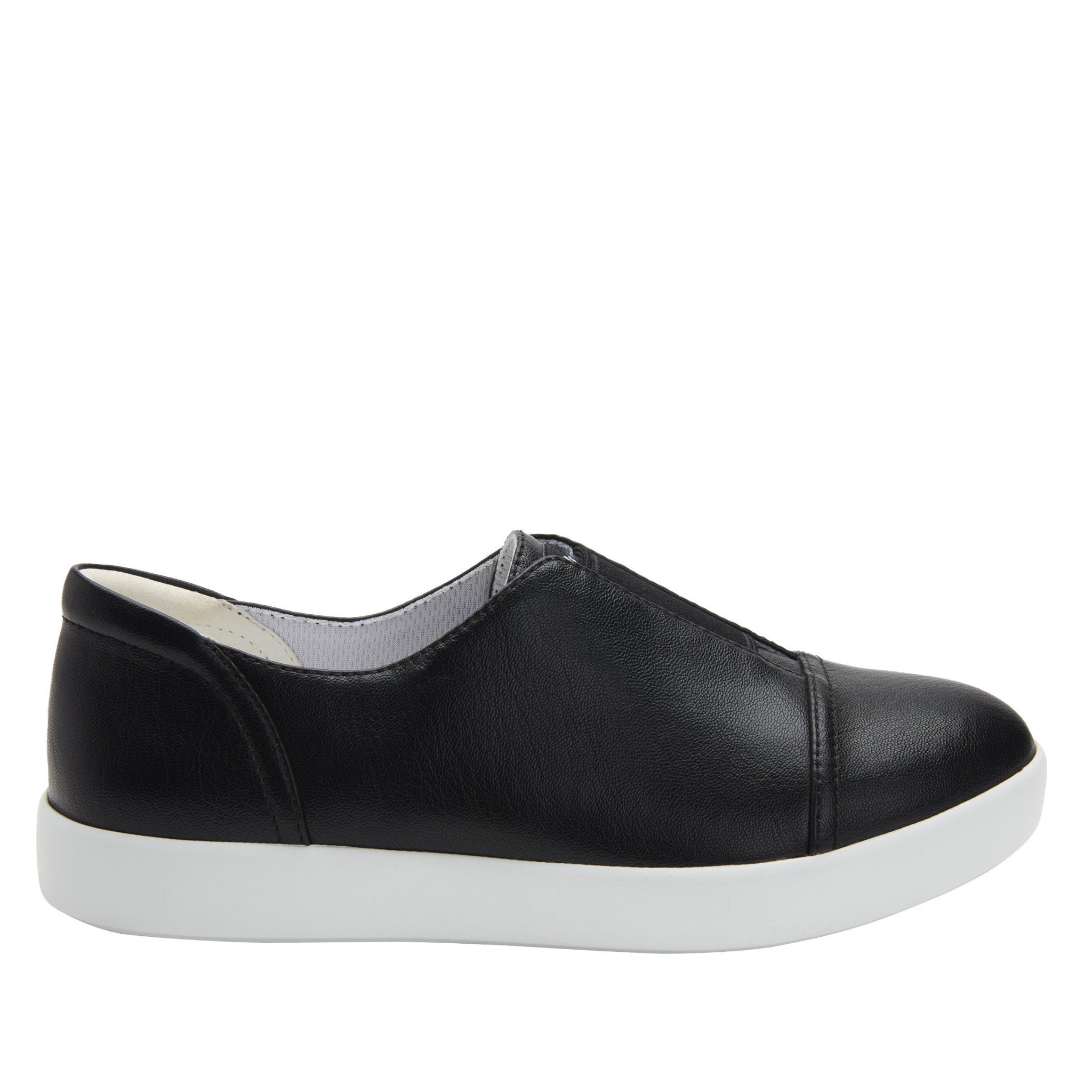 Alegria Posy Comfort Arch Support Women's Walking Shoe - Black Nappa - 2