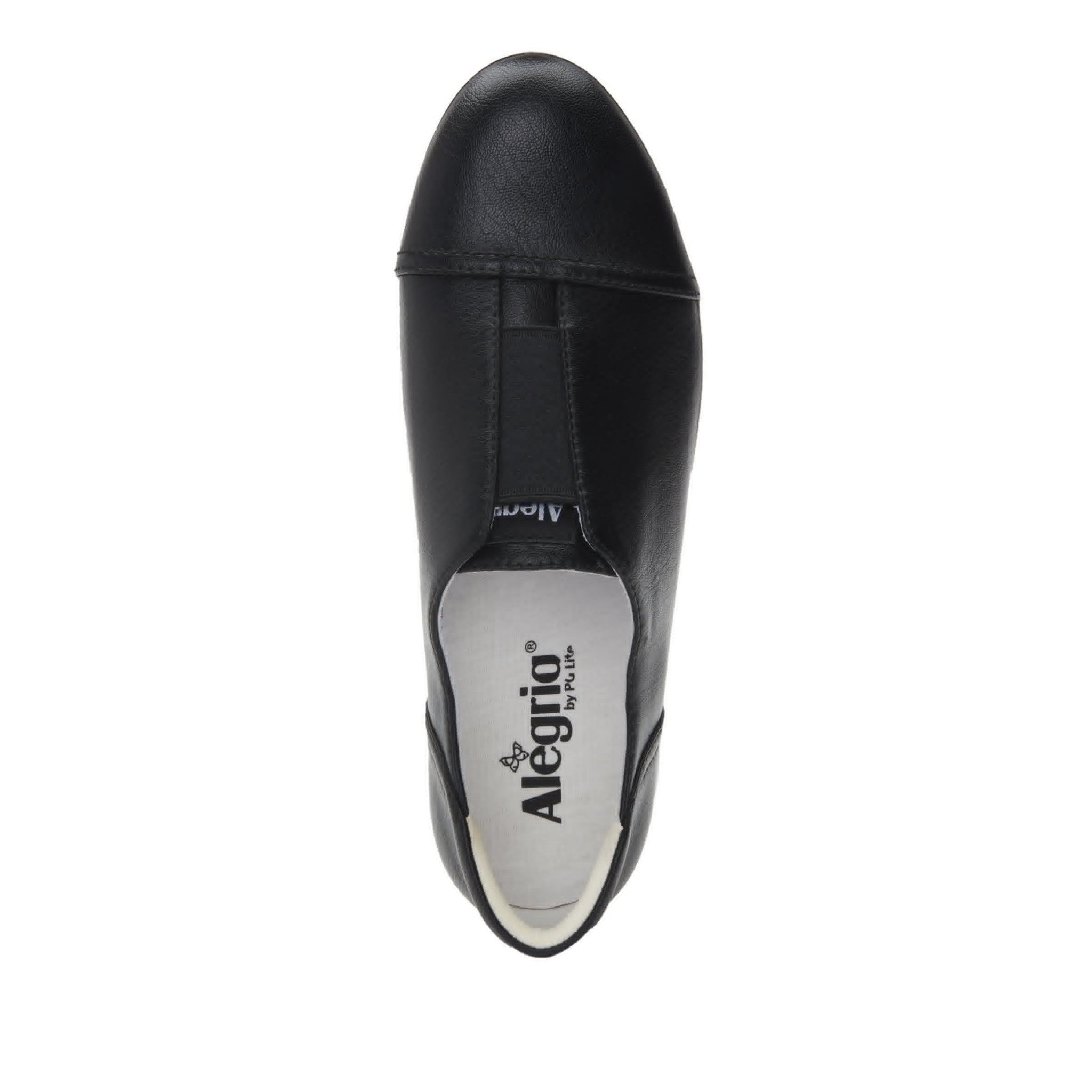 Alegria Posy Comfort Arch Support Women's Walking Shoe - Black Nappa - 4