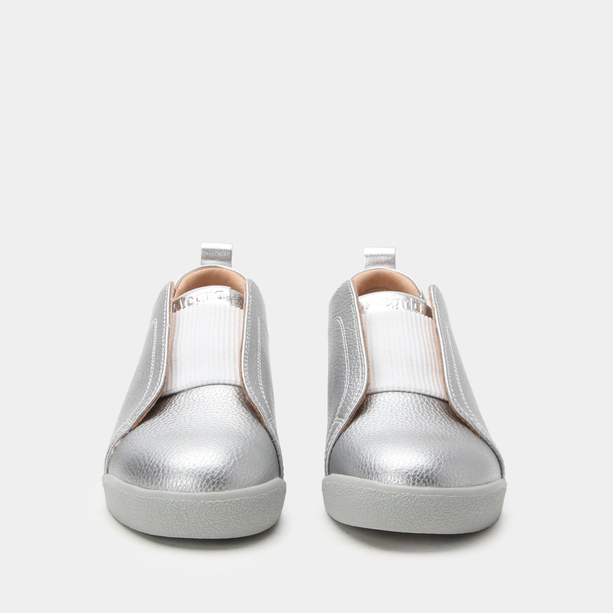 Alegria Reah Retro Sport Comfort Arch Support Women's Sneaker - Silver - 5