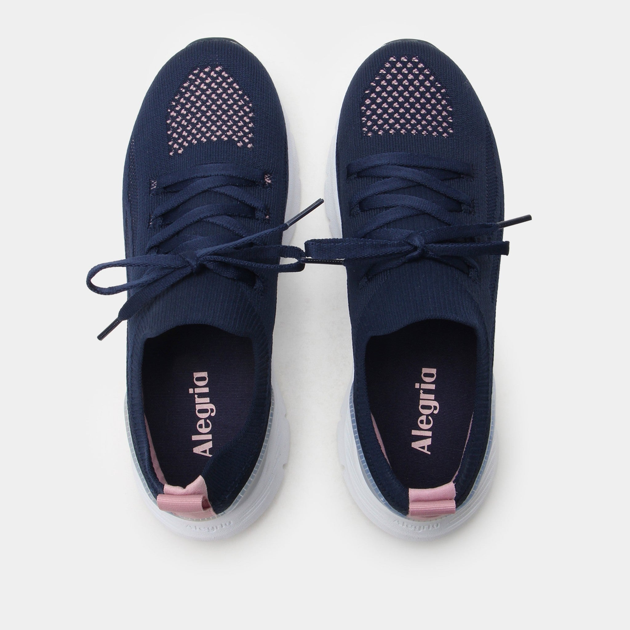Alegria Regale Rebounce Comfort Arch Support Women's Walking Shoe - Blush Navy - 5