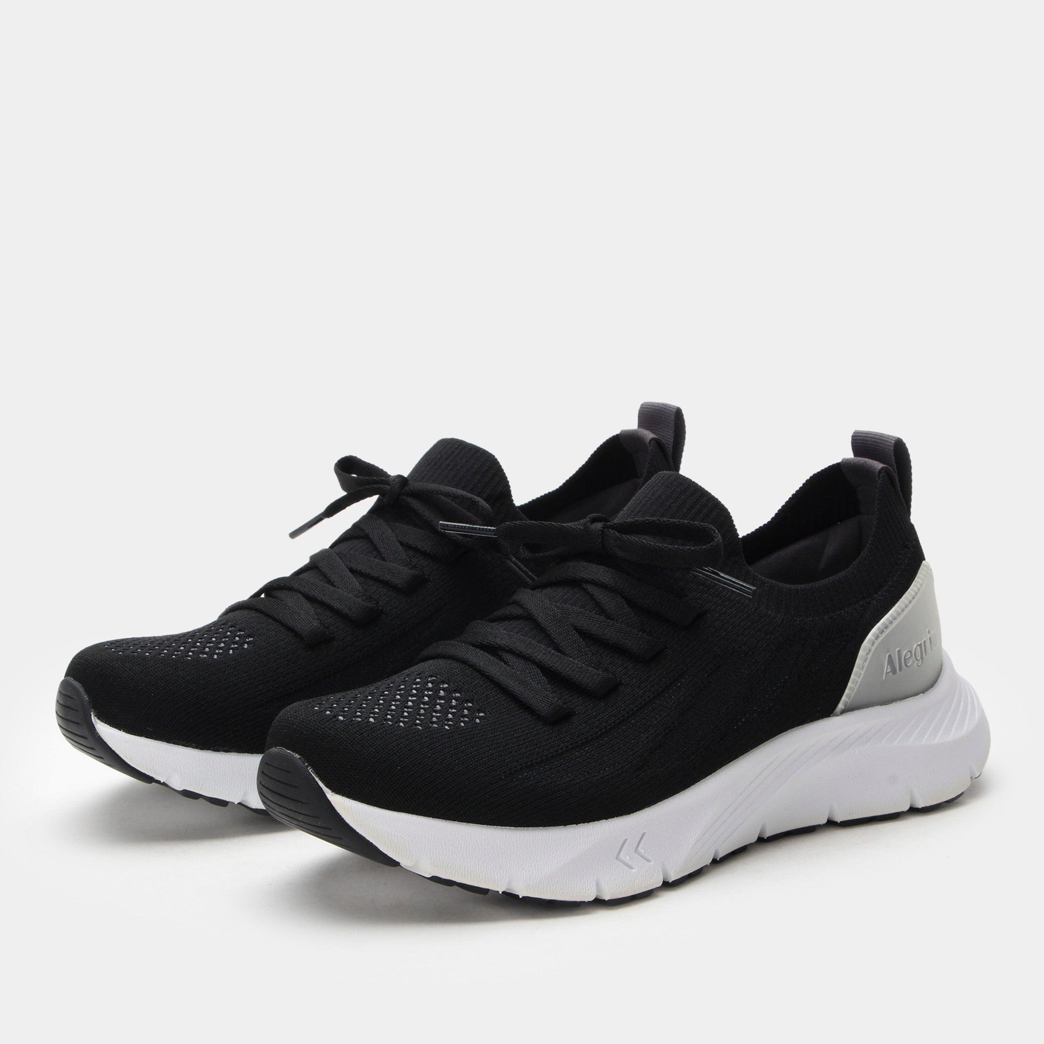 Alegria Regale Rebounce Comfort Arch Support Women's Walking Shoe - Iron Black - 1