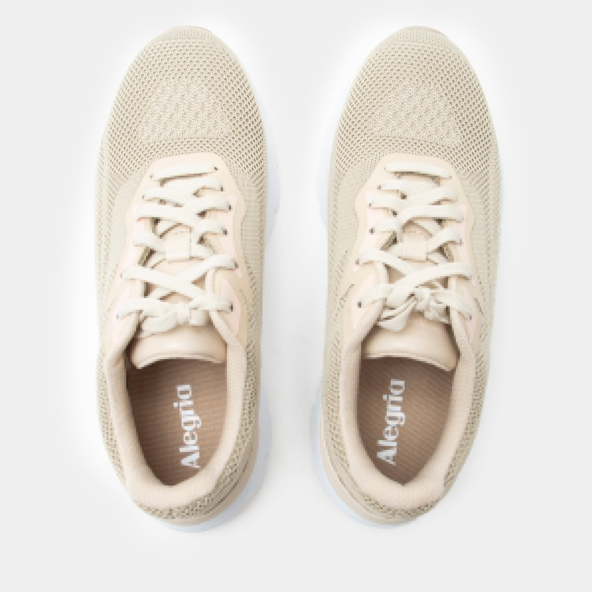 Alegria Rize Comfort Arch Support Women's Sneaker - Beige - 5