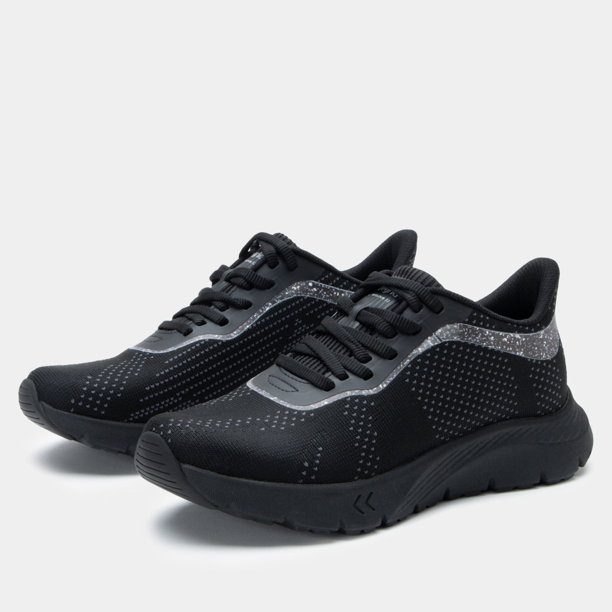 Alegria Rize Comfort Arch Support Women's Sneaker - Black - 1